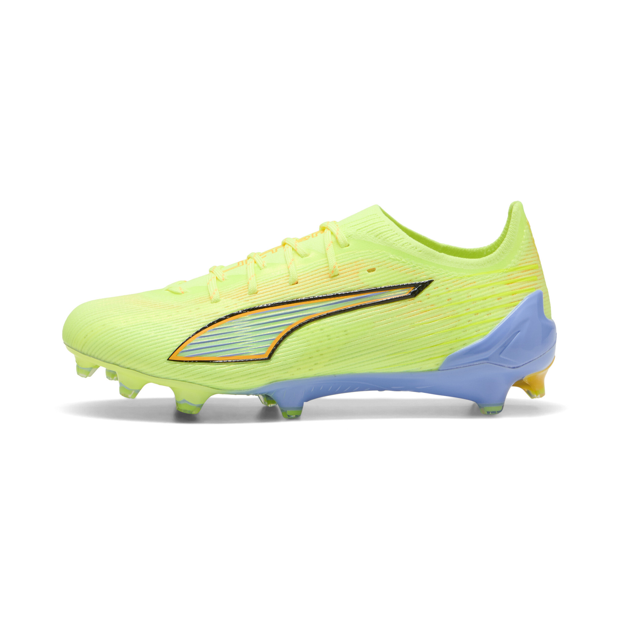 Chaussures de soccer à crampons pour terrain gazon ULTRA 6 ULTIMATE LIGHT UP pour femmes, Jaune, Adulte 10 | 108944_01