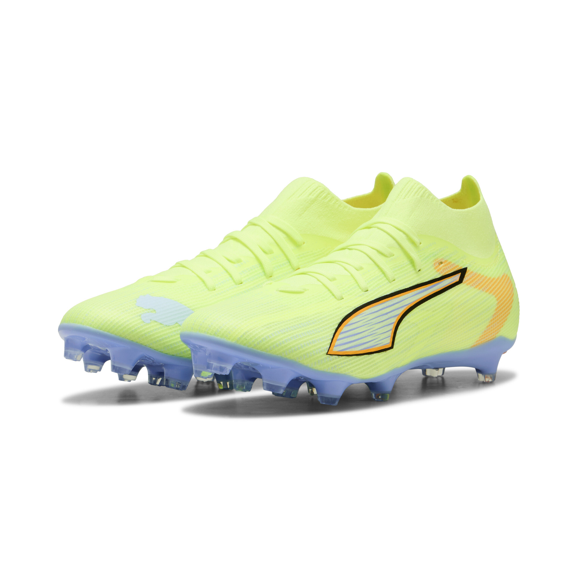 PUMA ULTRA 6 MATCH+ LIGHT UP FG/AG voetbalschoenen voor Dames, Blauw, Maat 40,5 thumbnail 6