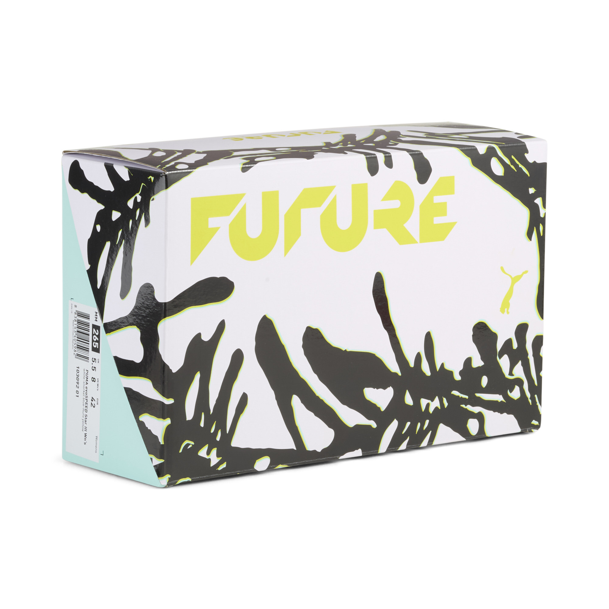 PUMA FUTURE 9 ULTIMATE CREATIVITY FG uniseks voetbalschoenen, Geel/Wit, Maat 39 thumbnail 2