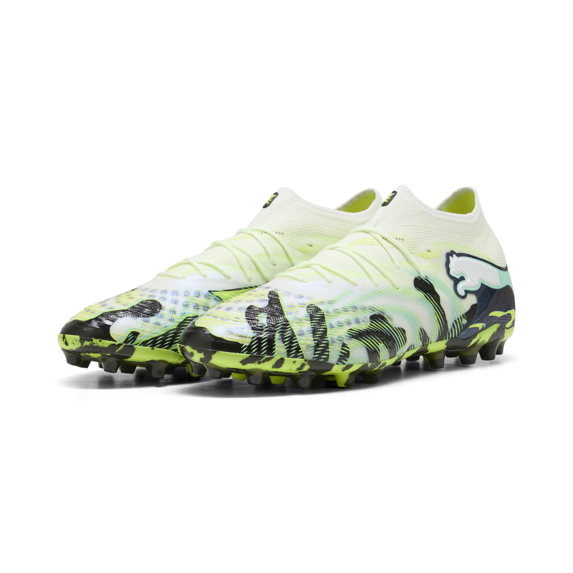 PUMA Chaussures de football FUTURE 9 ULTIMATE CREATIVITY MG Unisexe Accessoires Jaune