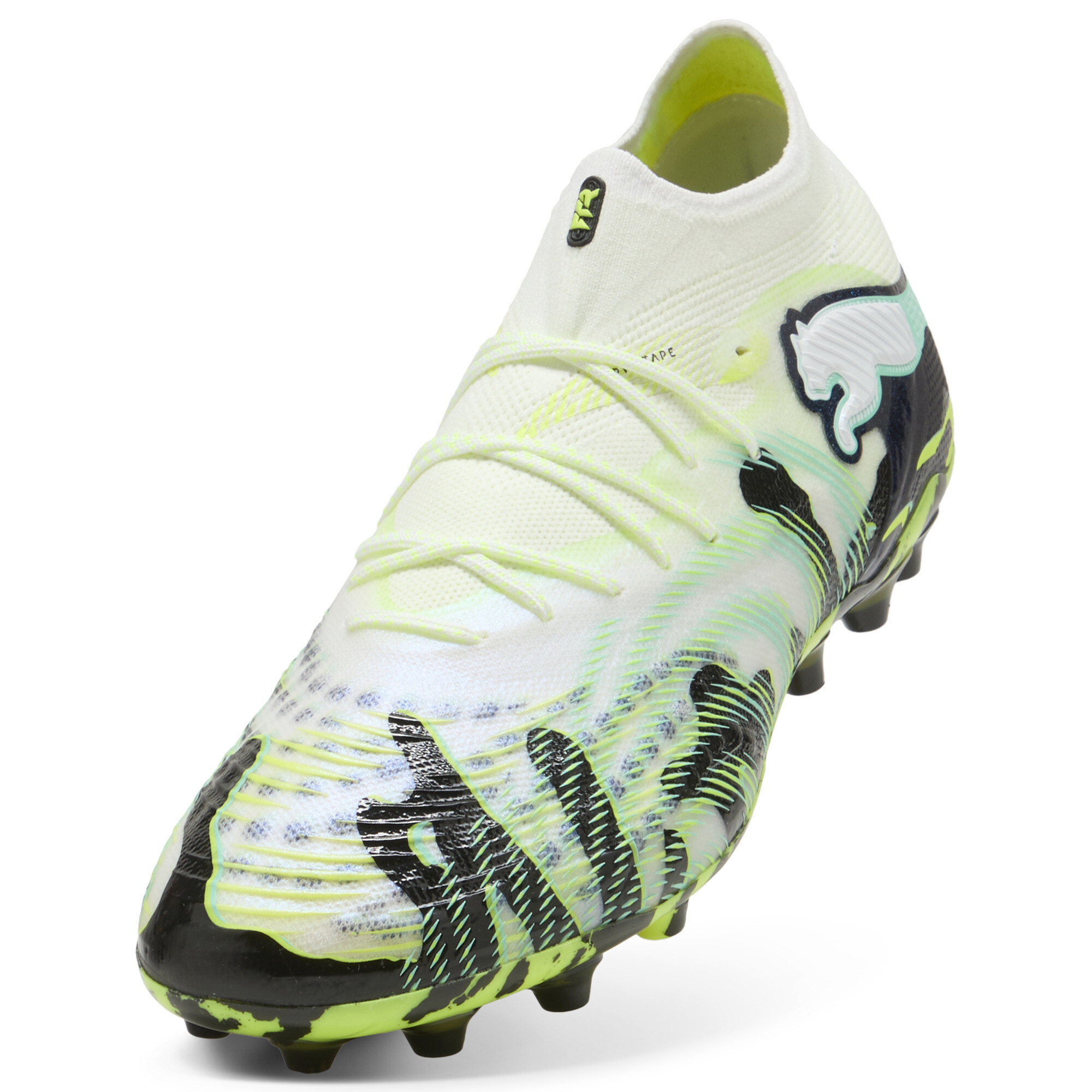 PUMA FUTURE 9 ULTIMATE CREATIVITY MG uniseks voetbalschoenen, Geel/Wit, Maat 48 thumbnail 3