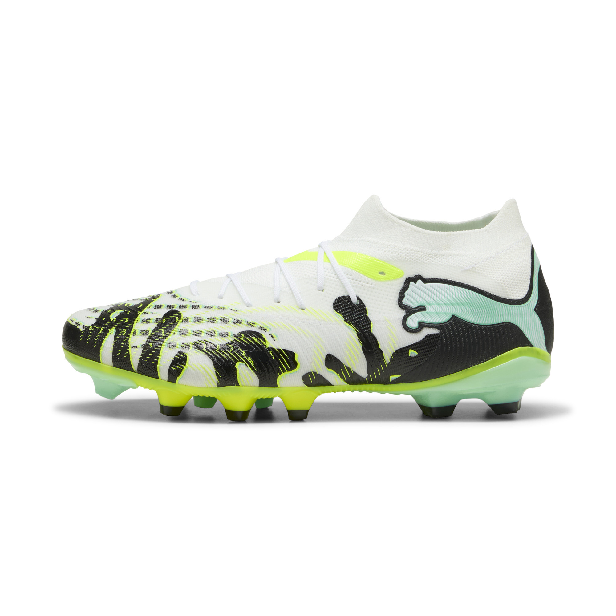 PUMA Chaussures de football FUTURE 9 MATCH CREATIVITY FGAG Unisexe Chaussures Jaune