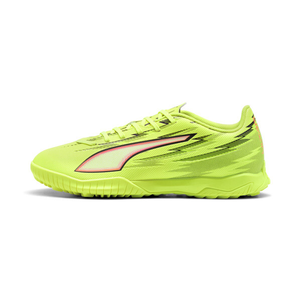 Botines de fútbol PUMA ULTRA 6 PLAY TT En Amarillo Alert/Negro/Glowing Rojo
