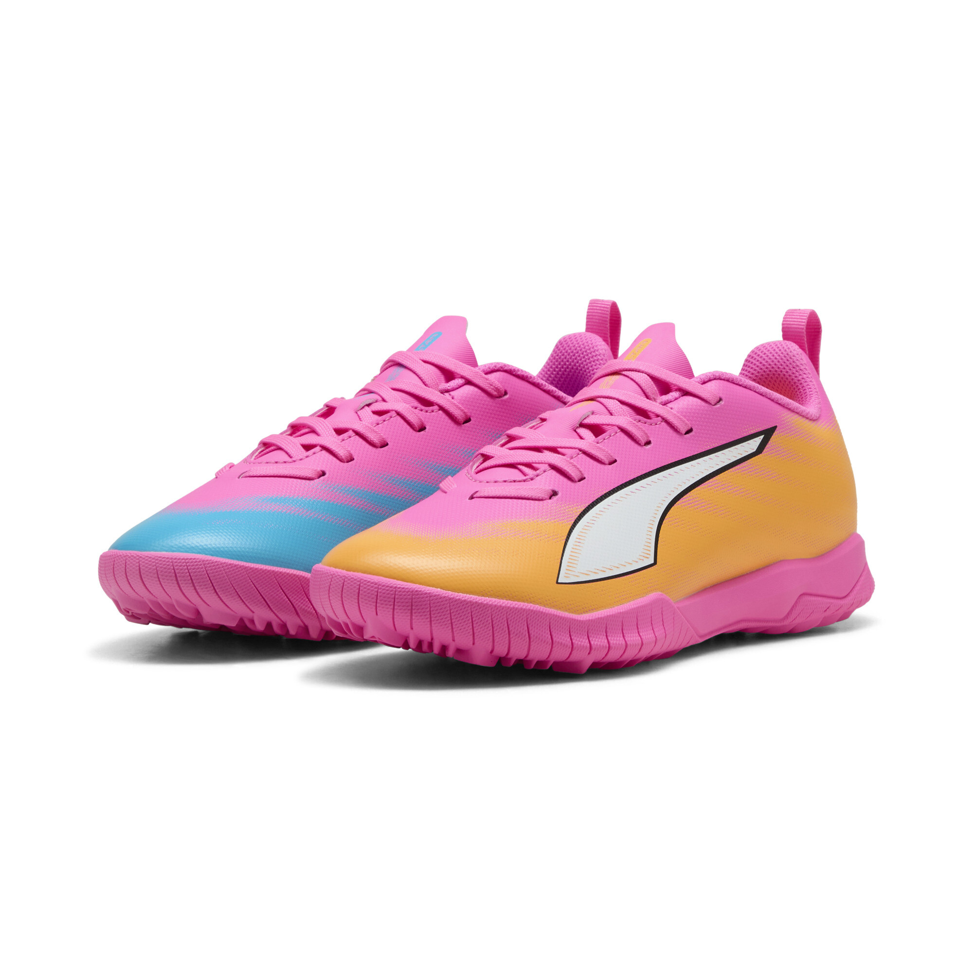 PUMA Chaussures de football ULTRA 6 PLAY TT Enfant et Adolescent Chaussures Jaune 35.5 - vue 2