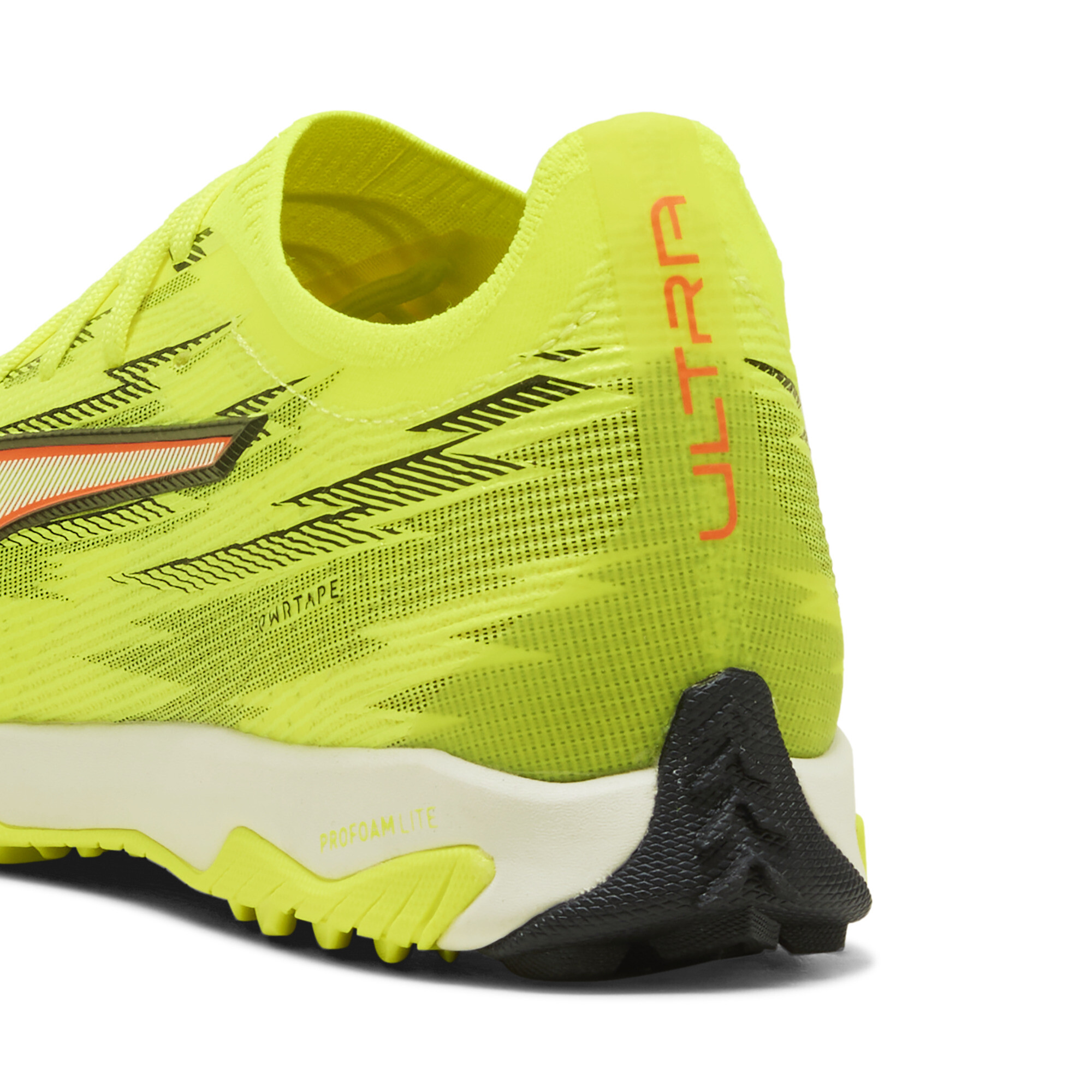 PUMA ULTRA 6 PRO CAGE uniseks voetbalschoenen, Zwart/Rood/Geel, Maat 44 thumbnail 5