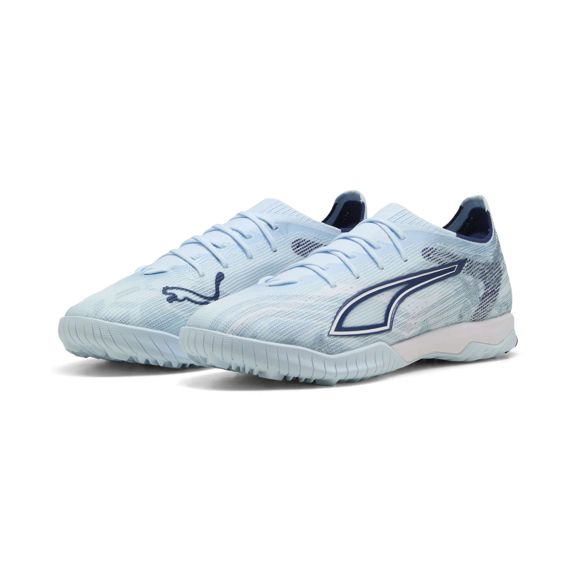 PUMA ULTRA 6 PRO CAGE uniseks voetbalschoenen, Blauw/Wit, Maat 44,5 thumbnail 6