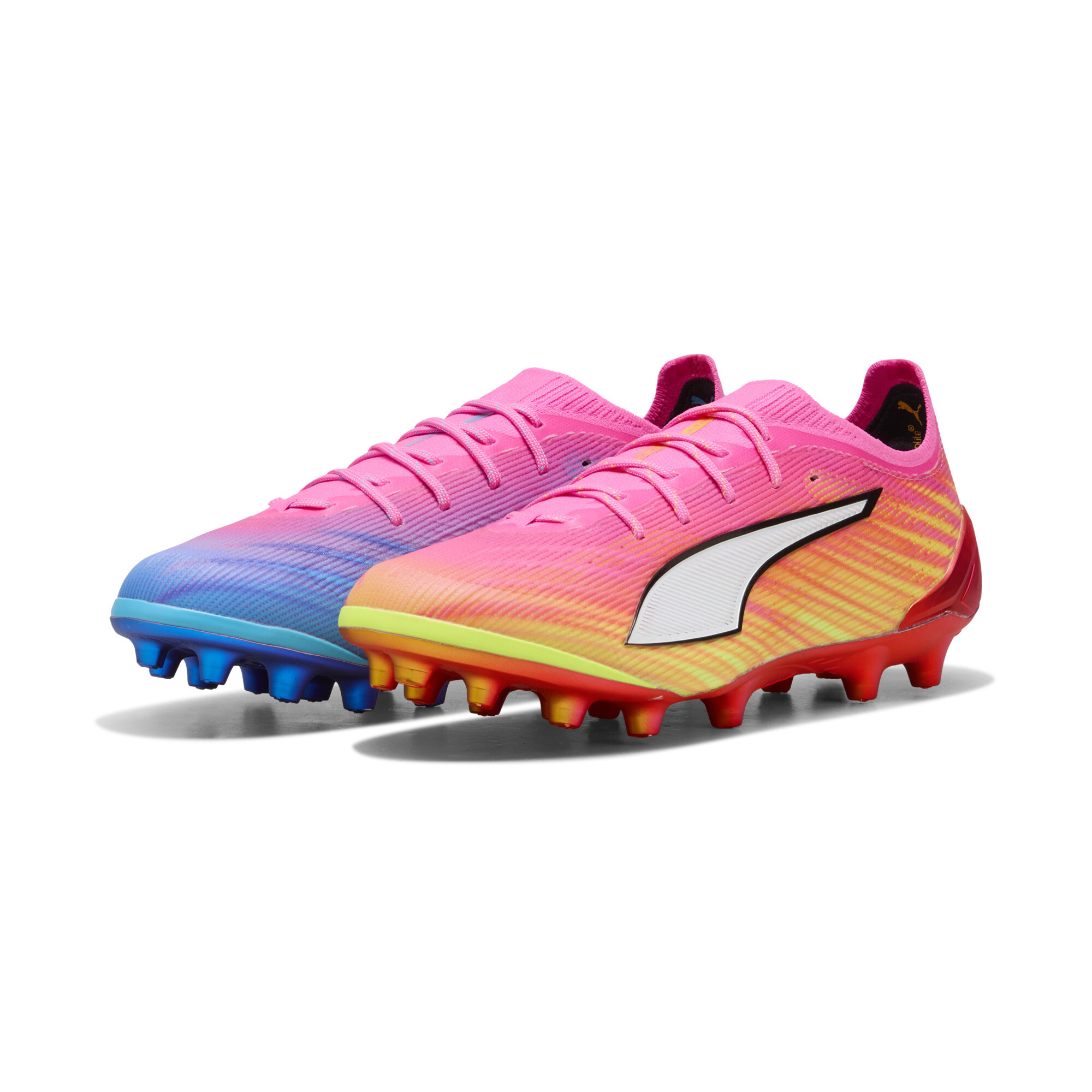 PUMA Chaussure de football ULTRA 6 ULTIMATE AG Unisexe Chaussures Jaune - vue 5