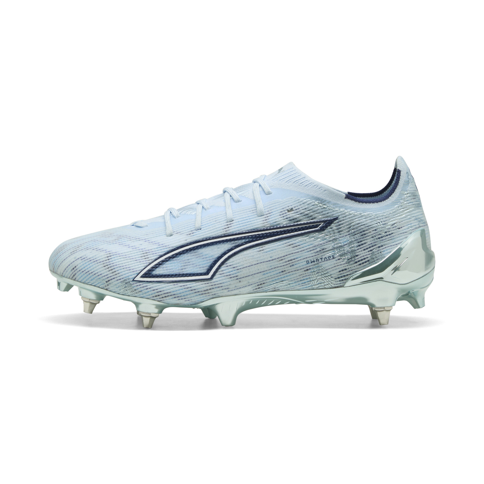 PUMA ULTRA 6 ULTIMATE MxSG uniseks voetbalschoenen, Blauw/Wit, Maat 42
