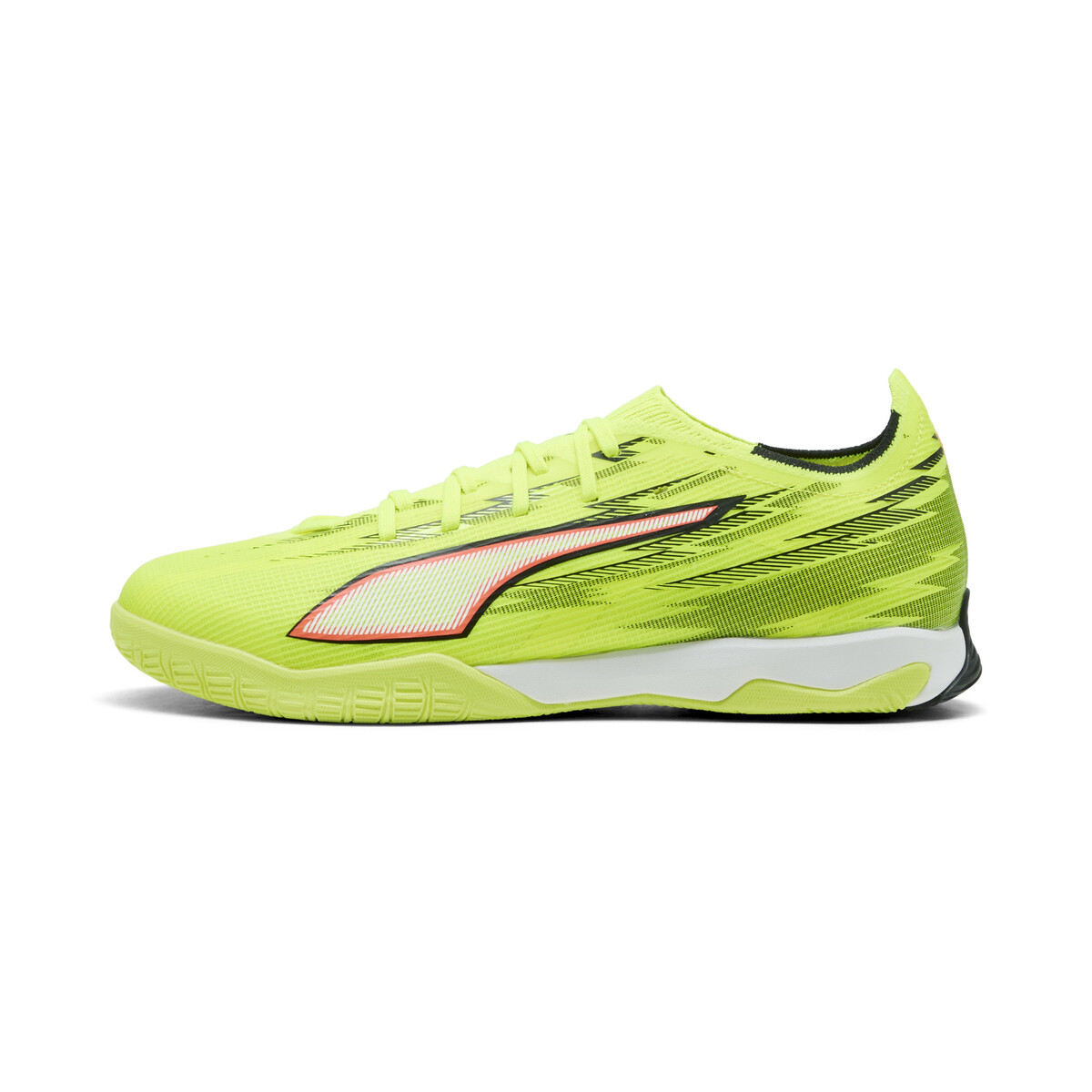 ULTRA 6 MATCH IT Football Boots Unisex in Yellow Alert/Black Glowing Red Lime Squeeze by PUMA, UK 8.5