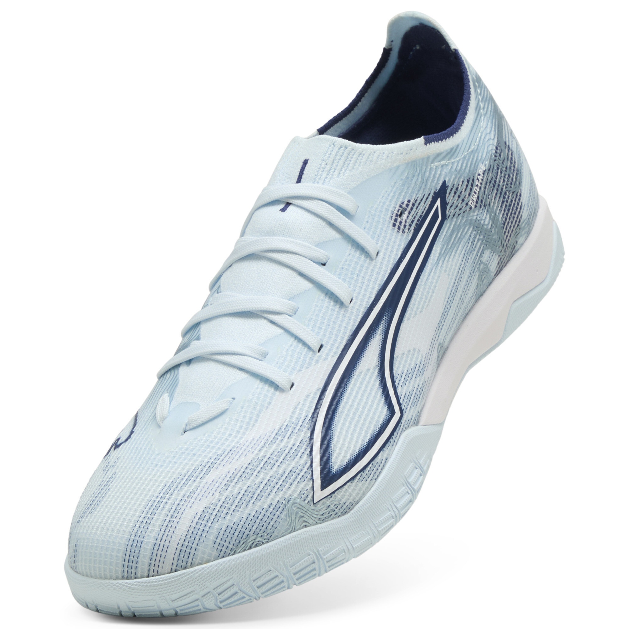 PUMA ULTRA 6 MATCH IT uniseks voetbalschoenen, Blauw/Wit, Maat 40,5 thumbnail 2