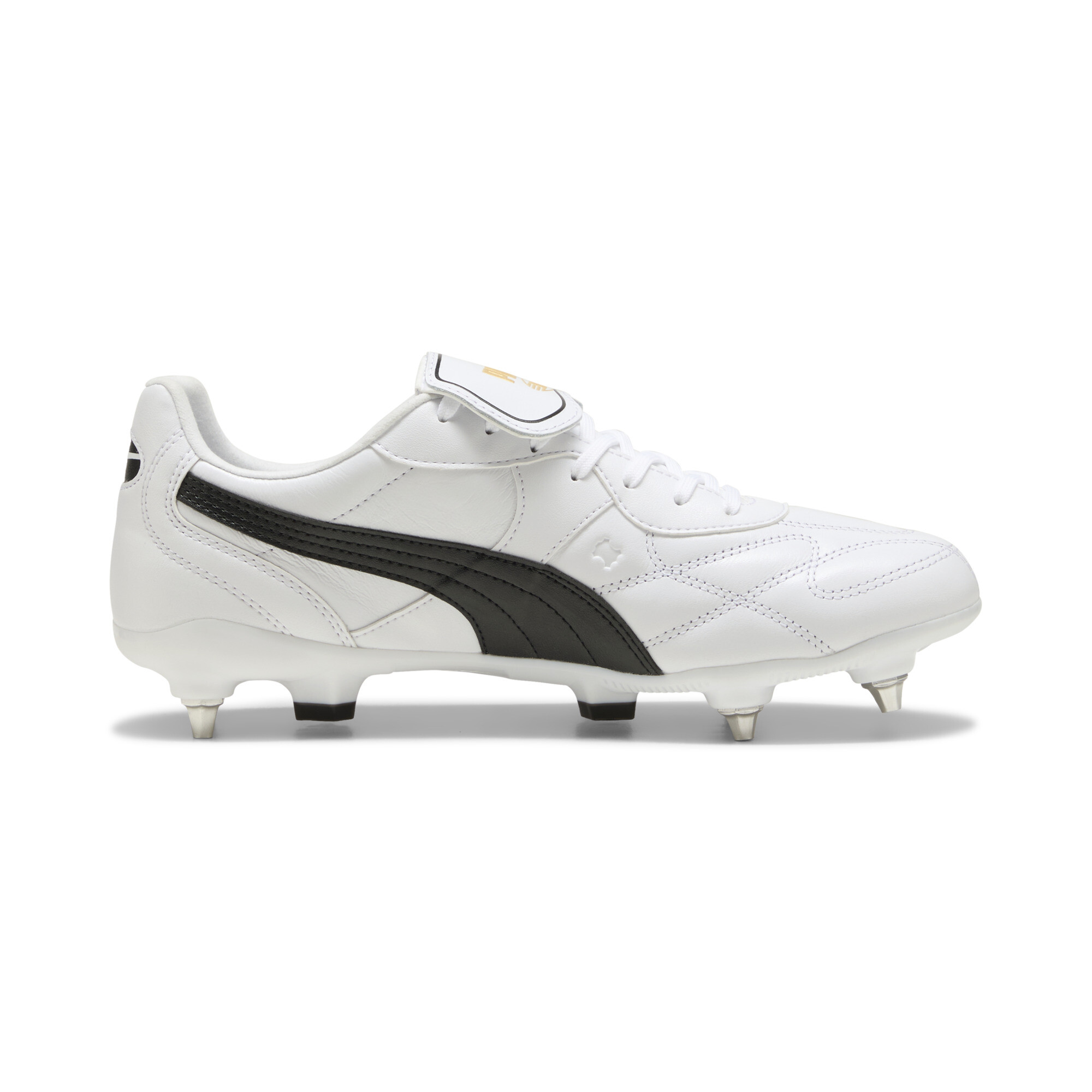 PUMA KING TOP MxSG voetbalschoenen uniseks, Zwart/Wit, Maat 43 thumbnail 3