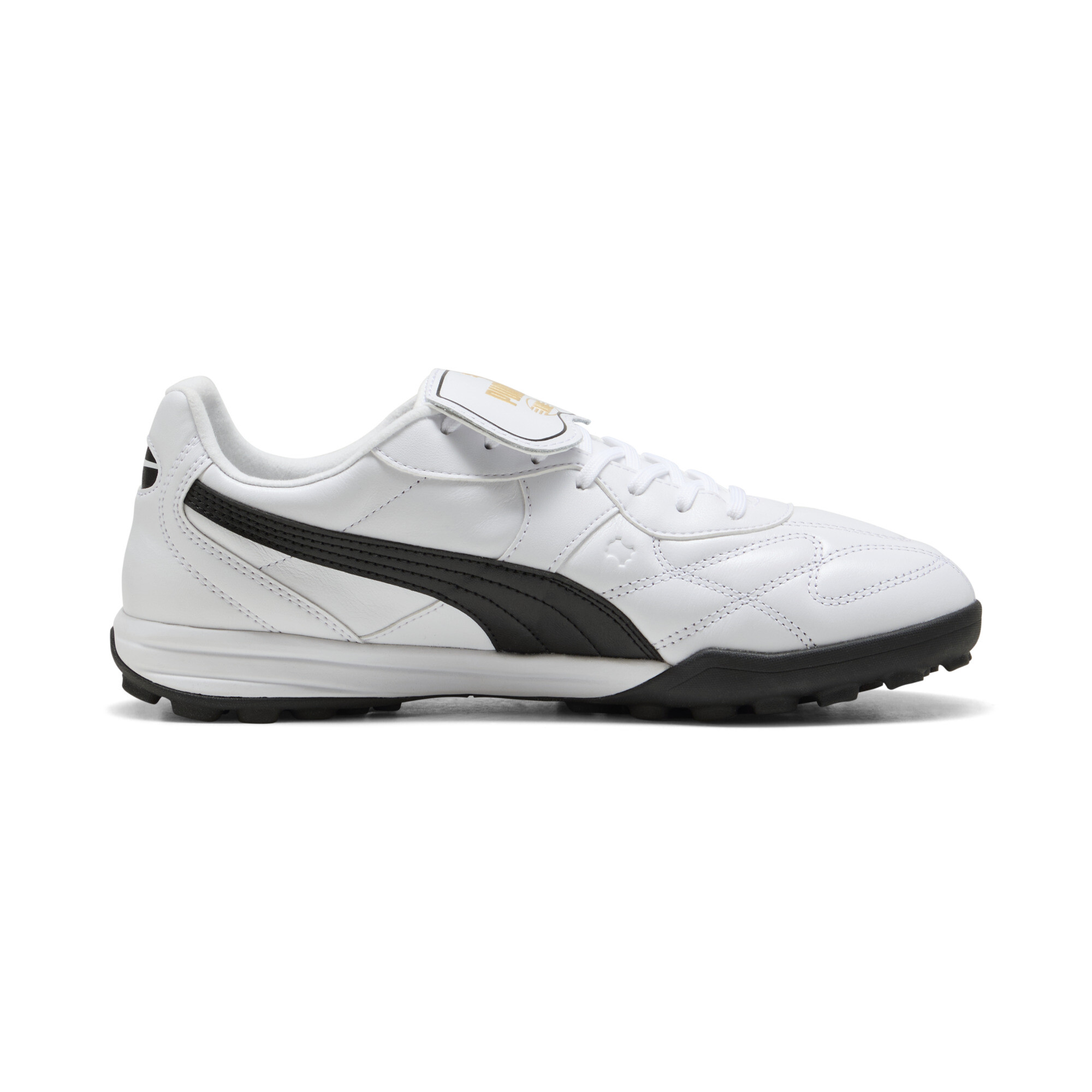 PUMA KING TOP TT voetbalschoenen uniseks, Zwart/Wit, Maat 40,5 thumbnail 3