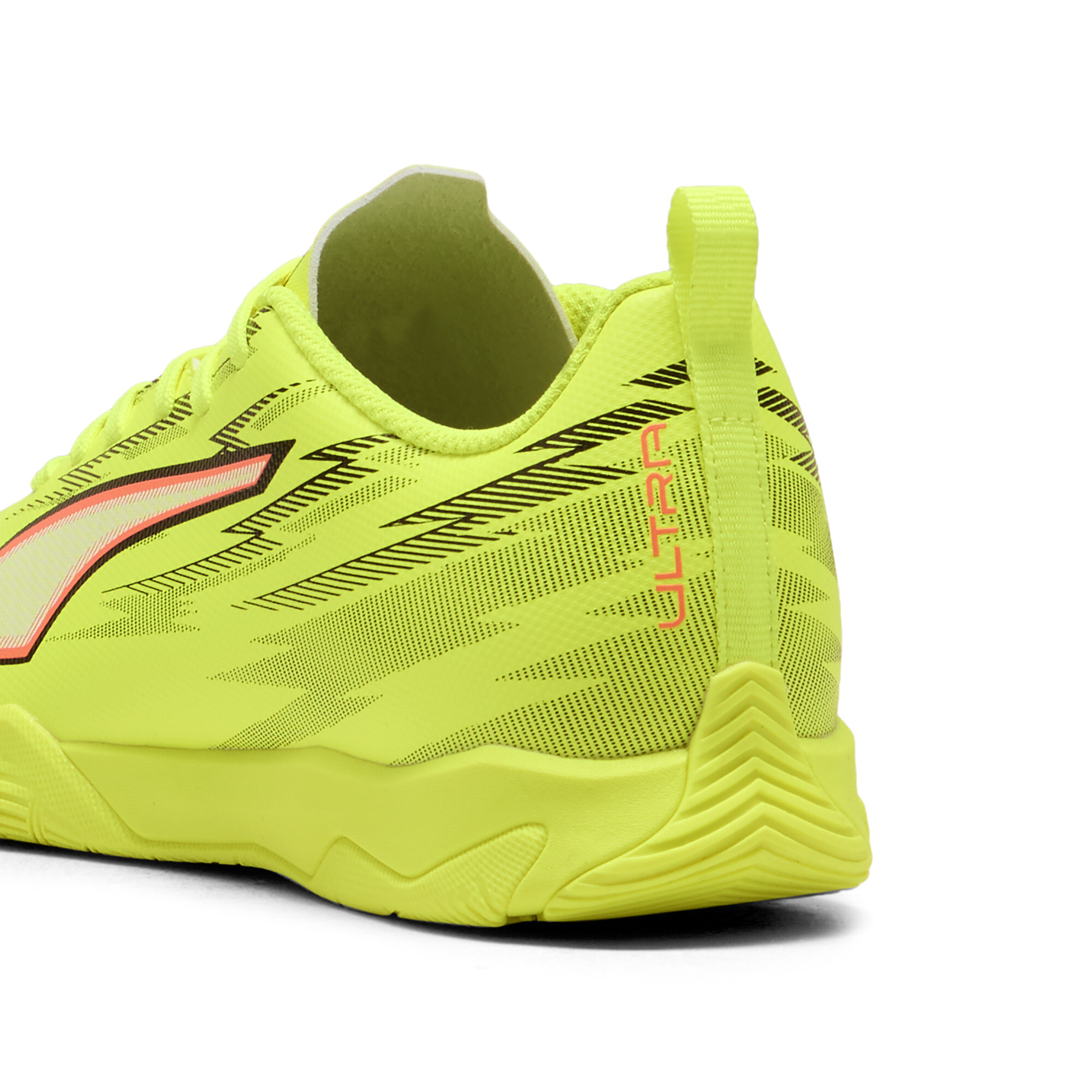 PUMA ULTRA 6 MATCH IT voetbalschoenen, Zwart/Rood/Geel, Maat 38,5 thumbnail 5