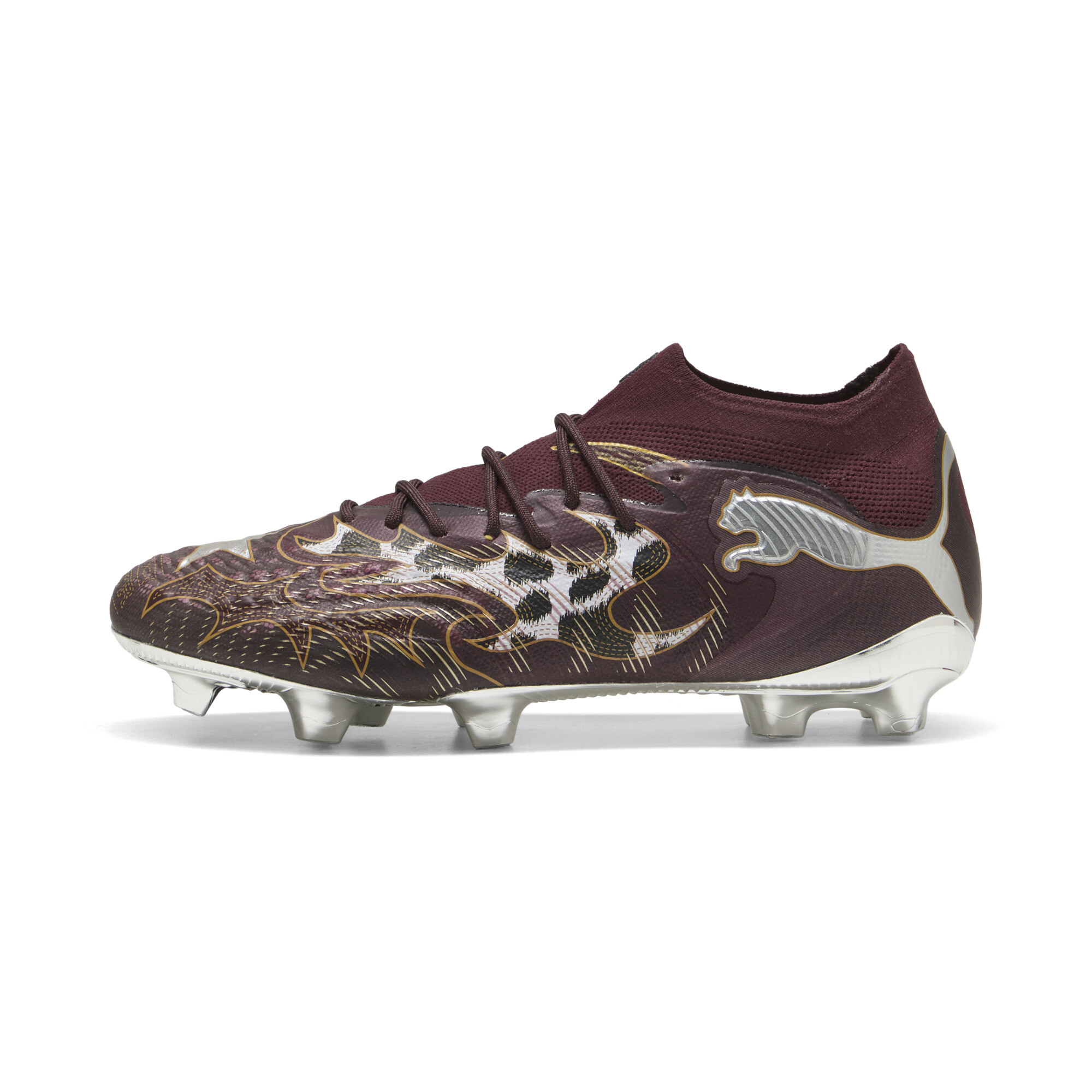 PUMA FUTURE 9 ULTIMATE CA DAL Men's Firm Ground Soccer Cleats in Purple, Size 9.5