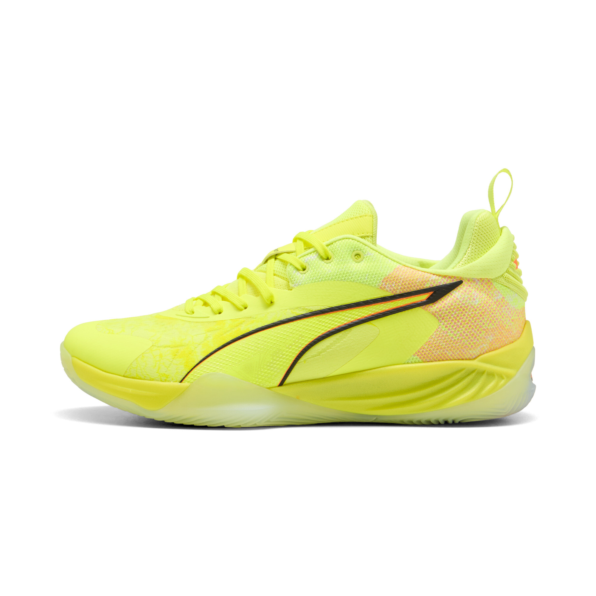 PUMA Buty halowe unisex Eliminate NITRO™ SQD 5 Road to Glory, Buty, Żółty, 44.5