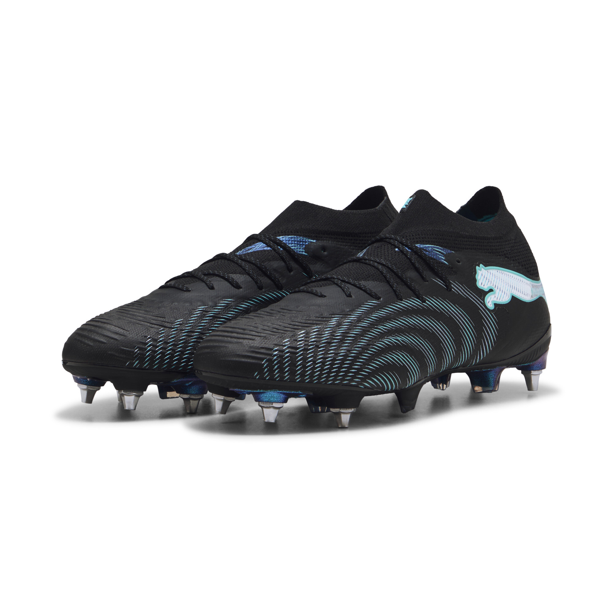 PUMA Buty piłkarskie unisex FUTURE 9 ULTIMATE MxSG, Akcesoria, Czarny, 44.5