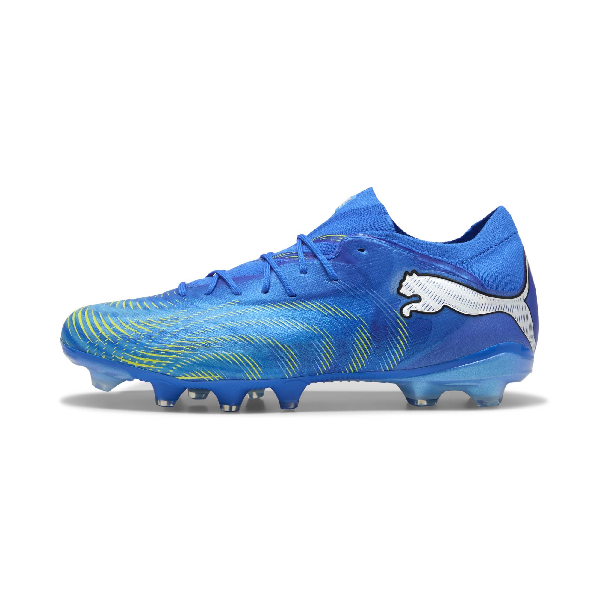 Chaussures de soccer à crampons FUTURE 9 FUSION pour terrain stable/artificiel, Bleu, Adulte 9 | 109127_03