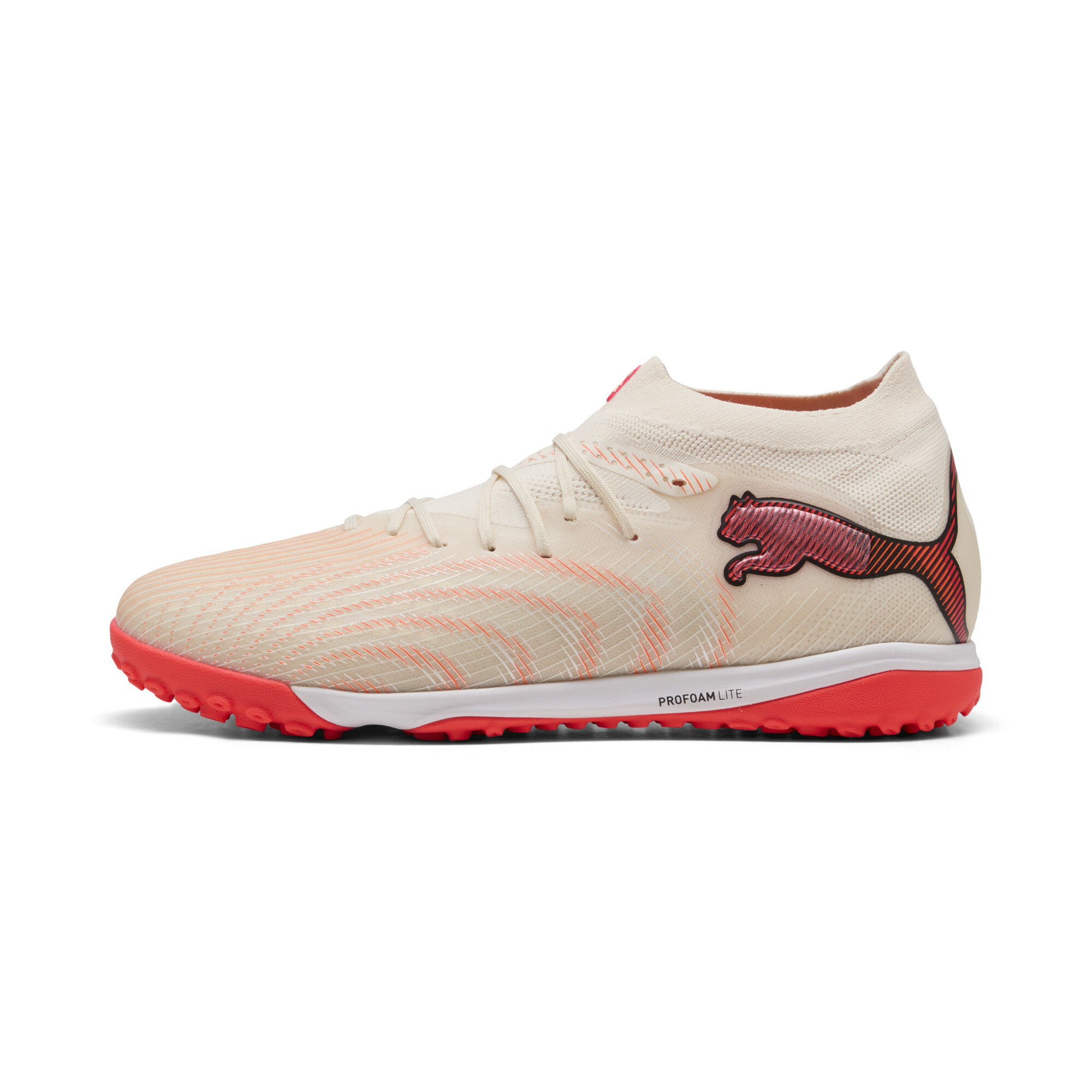 PUMA FUTURE 9 PRO CAGE Turf Soccer Cleats in Beige, Size 8