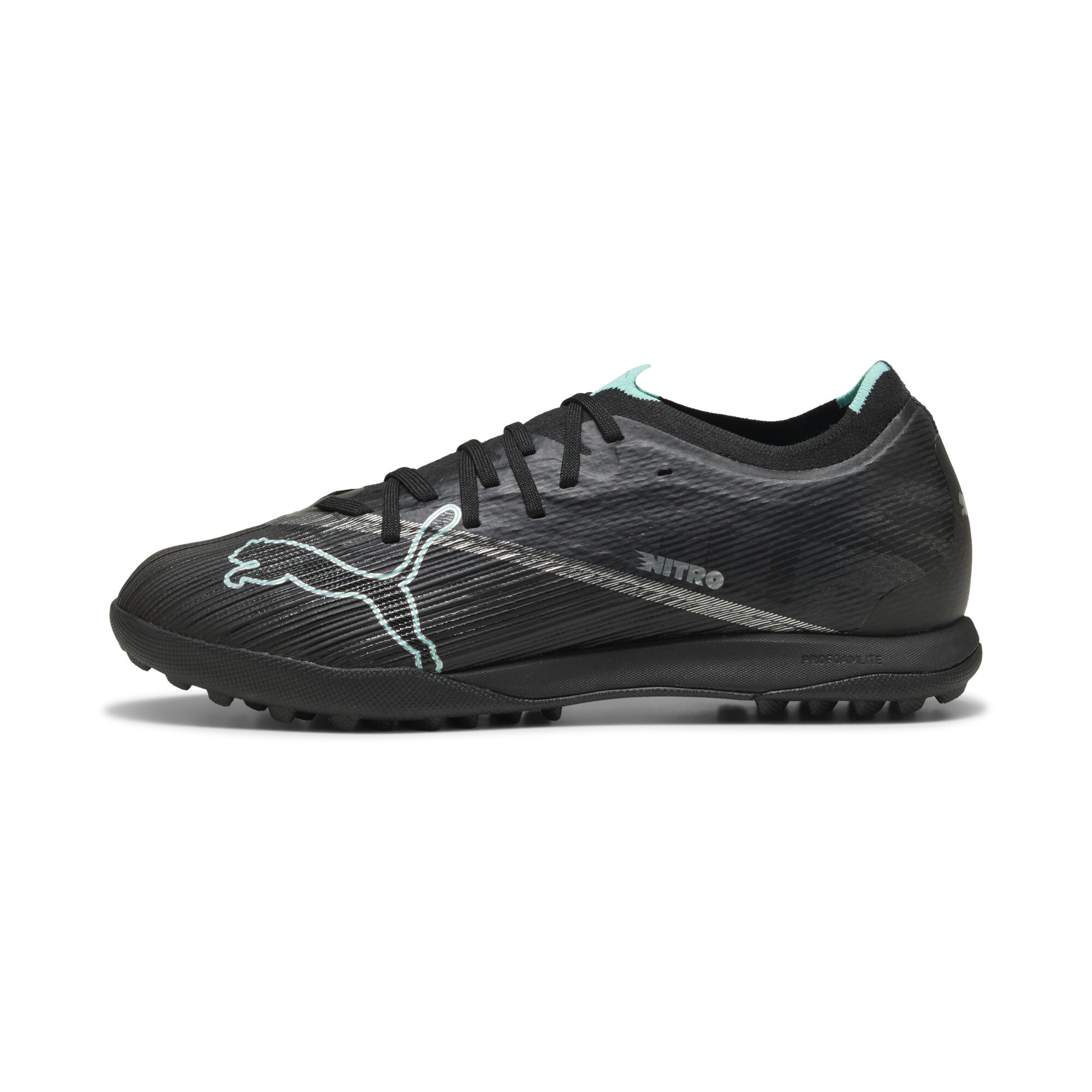 PUMA ULTRA NITRO™ 7 MATCH Turf Soccer Cleats in Black, Size 8.5