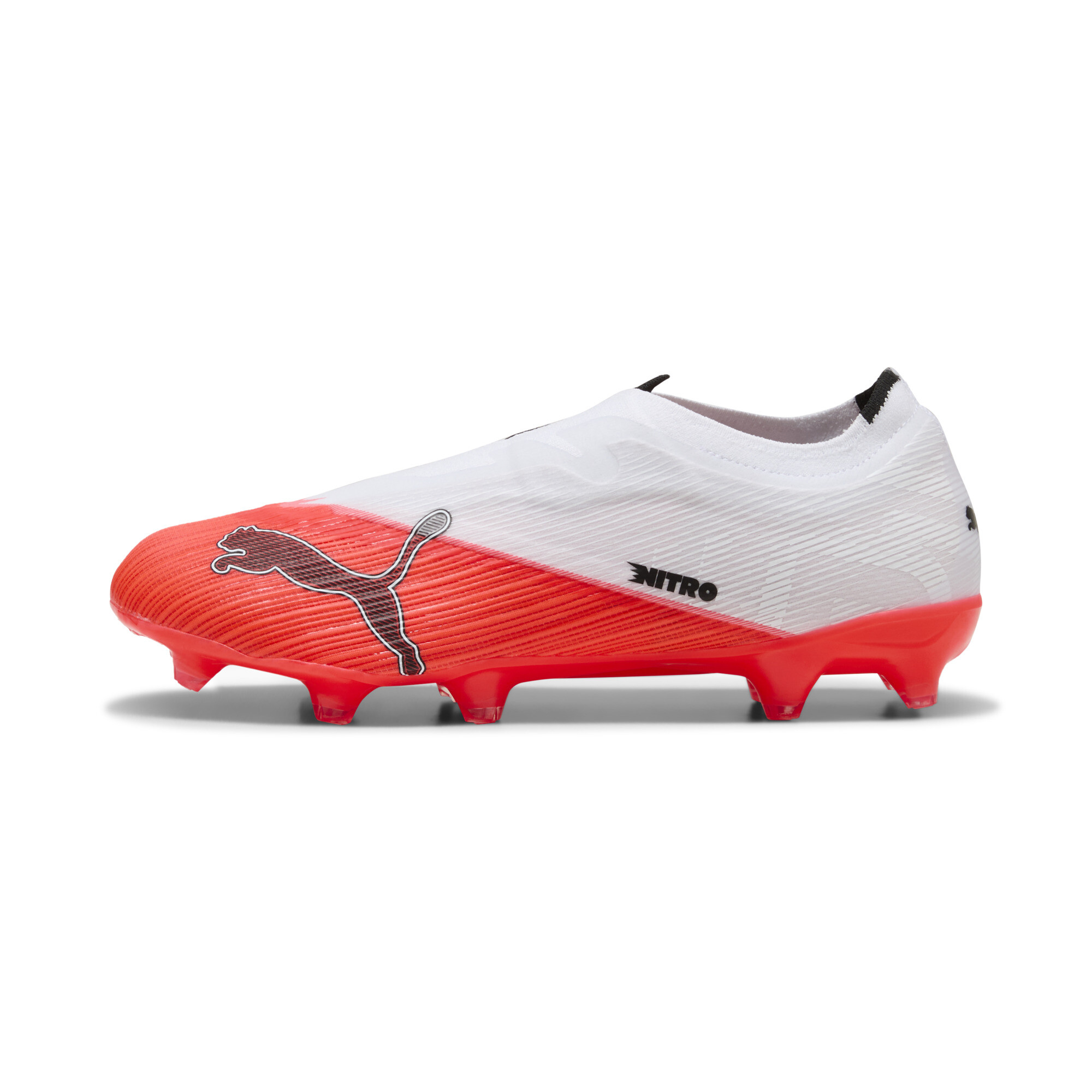 PUMA ULTRA NITRO™ 7 MATCH Firm/Artificial Ground Laceless Soccer Cleats in Red, Size 9