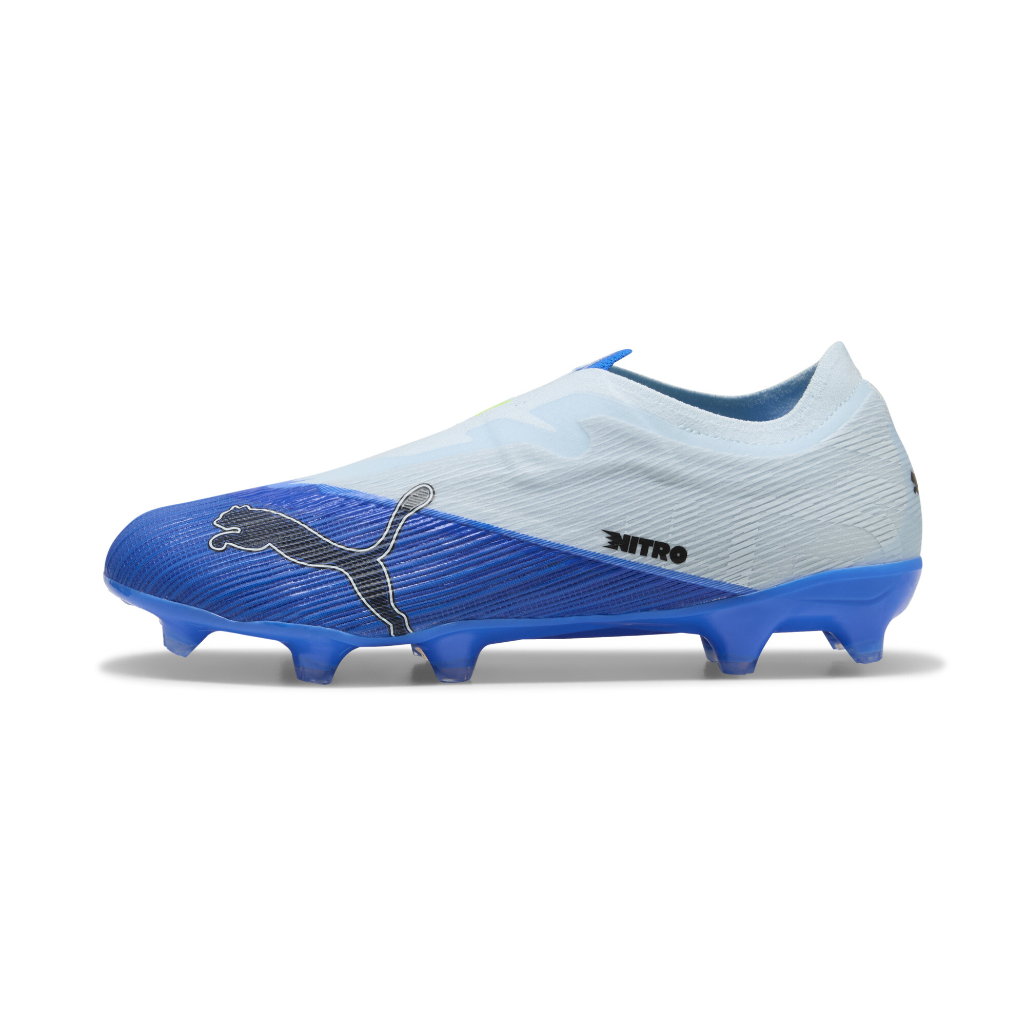 PUMA ULTRA NITRO™ 7 MATCH Firm/Artificial Ground Laceless Soccer Cleats in Blue, Size 8