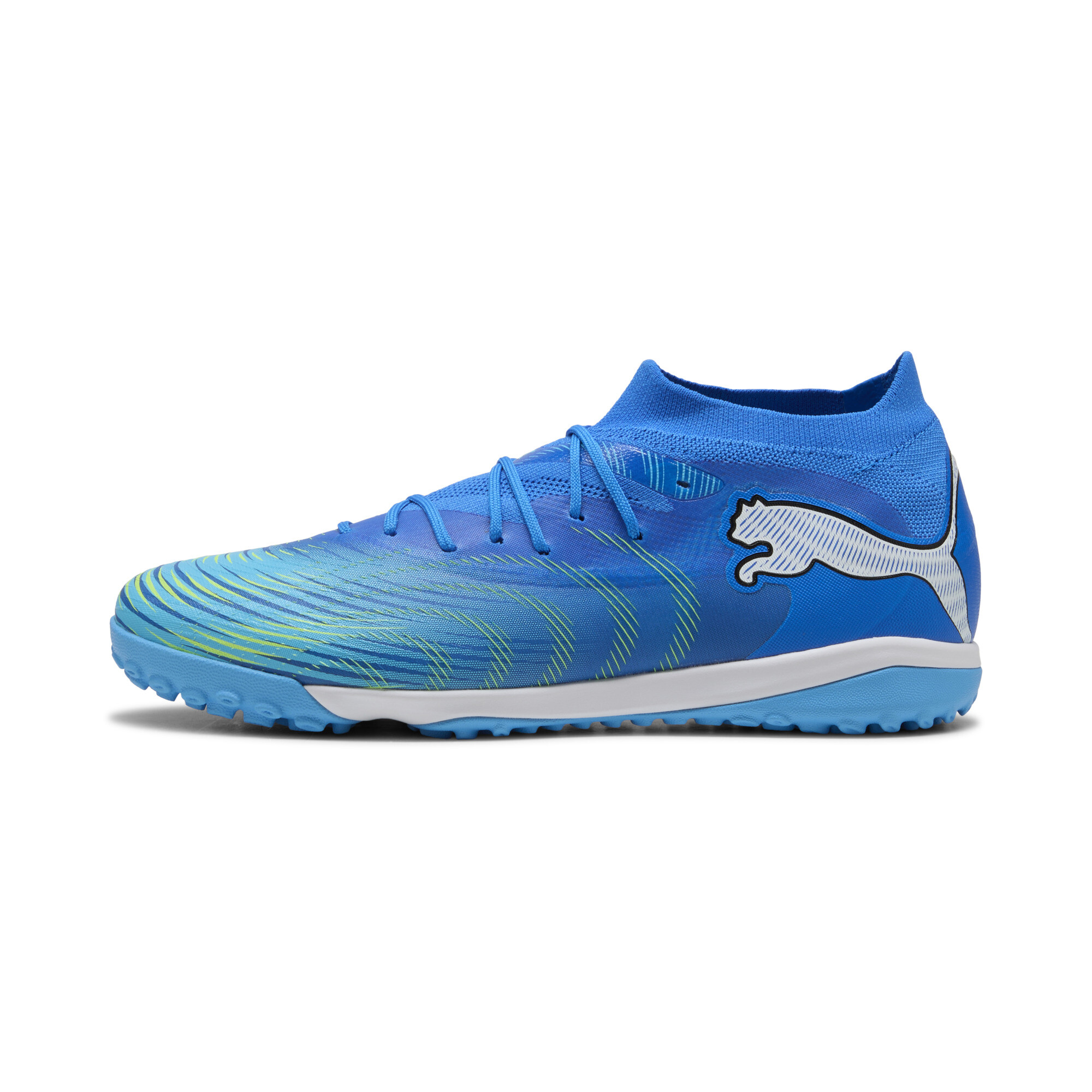 PUMA Chaussures de football FUTURE 9 MATCH TT Unisexe, Chaussures, Bleu, 48