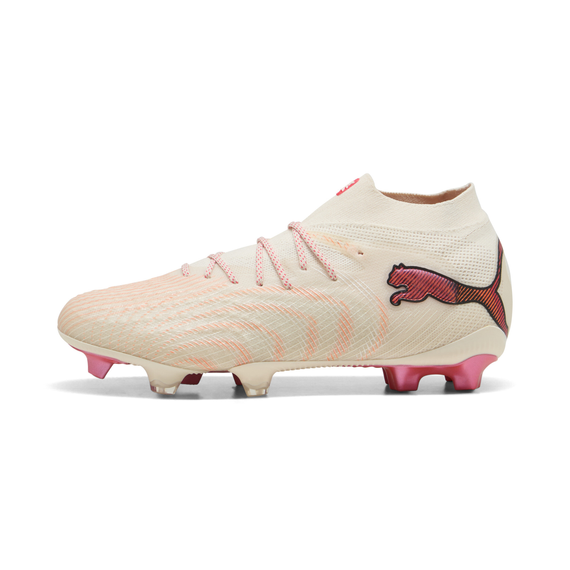 Chaussures de soccer à crampons pour terrain gazon FUTURE 9 ULTIMATE pour femmes, Beige, Adulte 6.5 | 109178_01