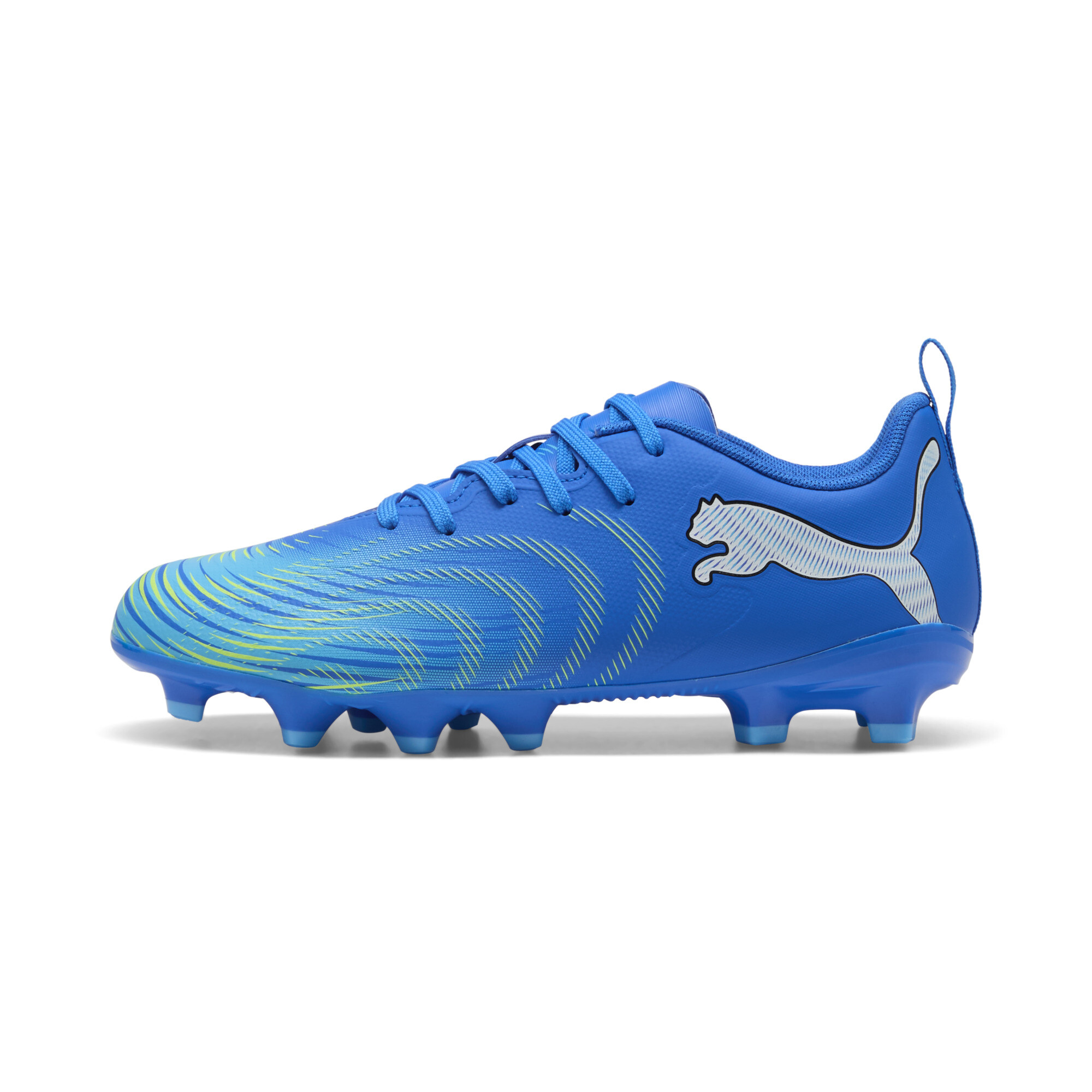 PUMA Młodzieżowe buty piłkarskie FUTURE 9 PLAY FG/AG, Buty, Niebieski, 28