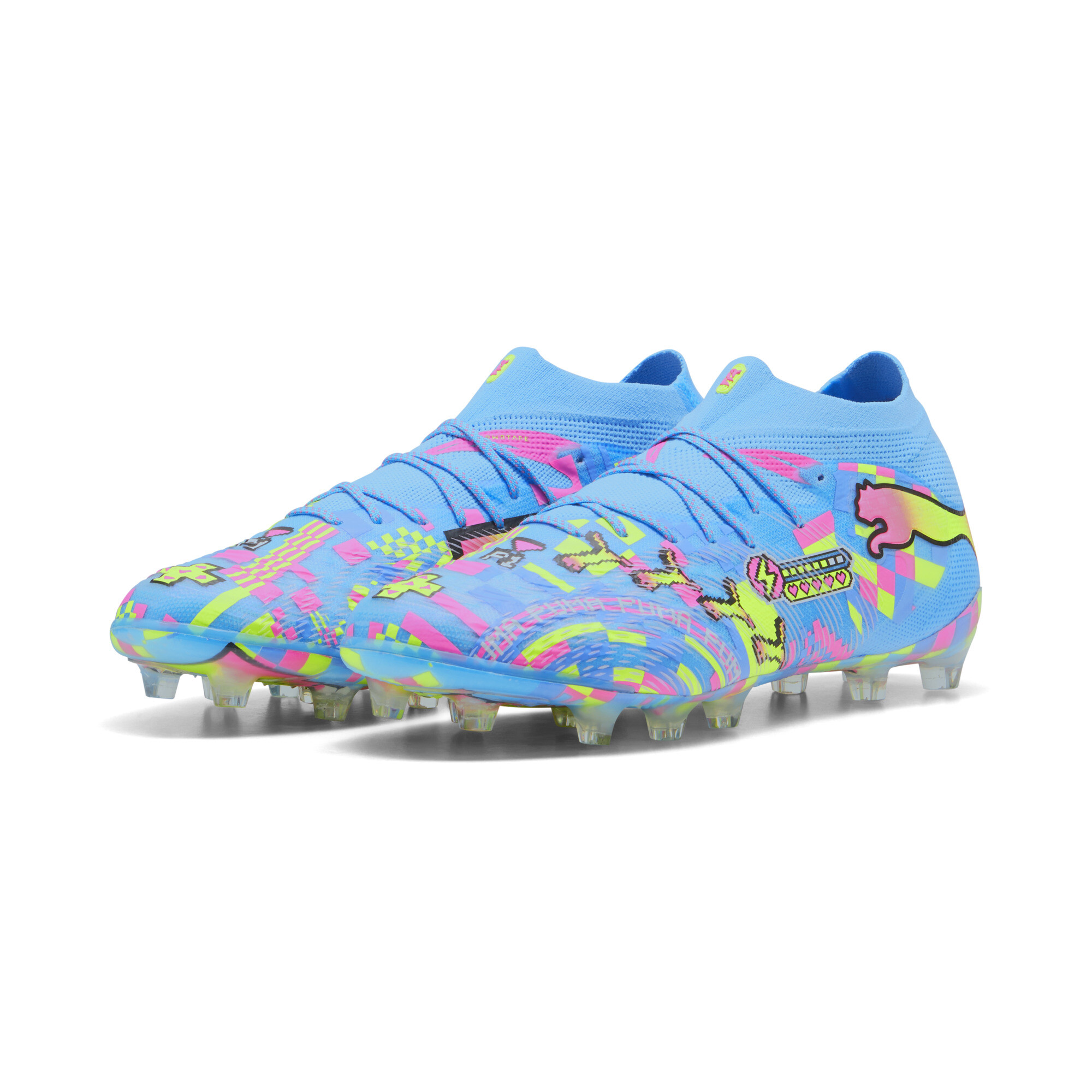 PUMA FUTURE 9 ULTIMATE ADVANCED LEVEL AG Fußballschuhe Unisex, Accessoires, Weiß, 39