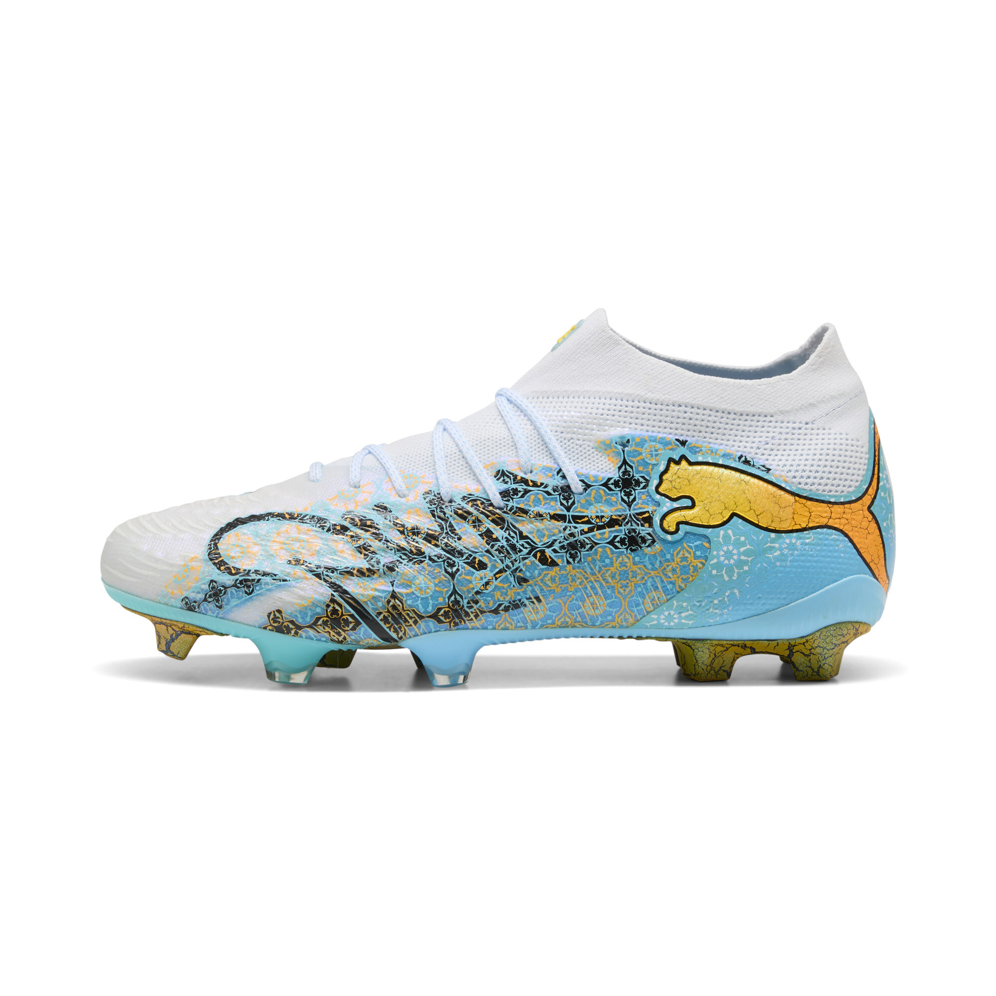 PUMA FUTURE 9 ULTIMATE PLAYMAKER FG Fußballschuhe Unisex, Schuhe, Weiß, 44.5