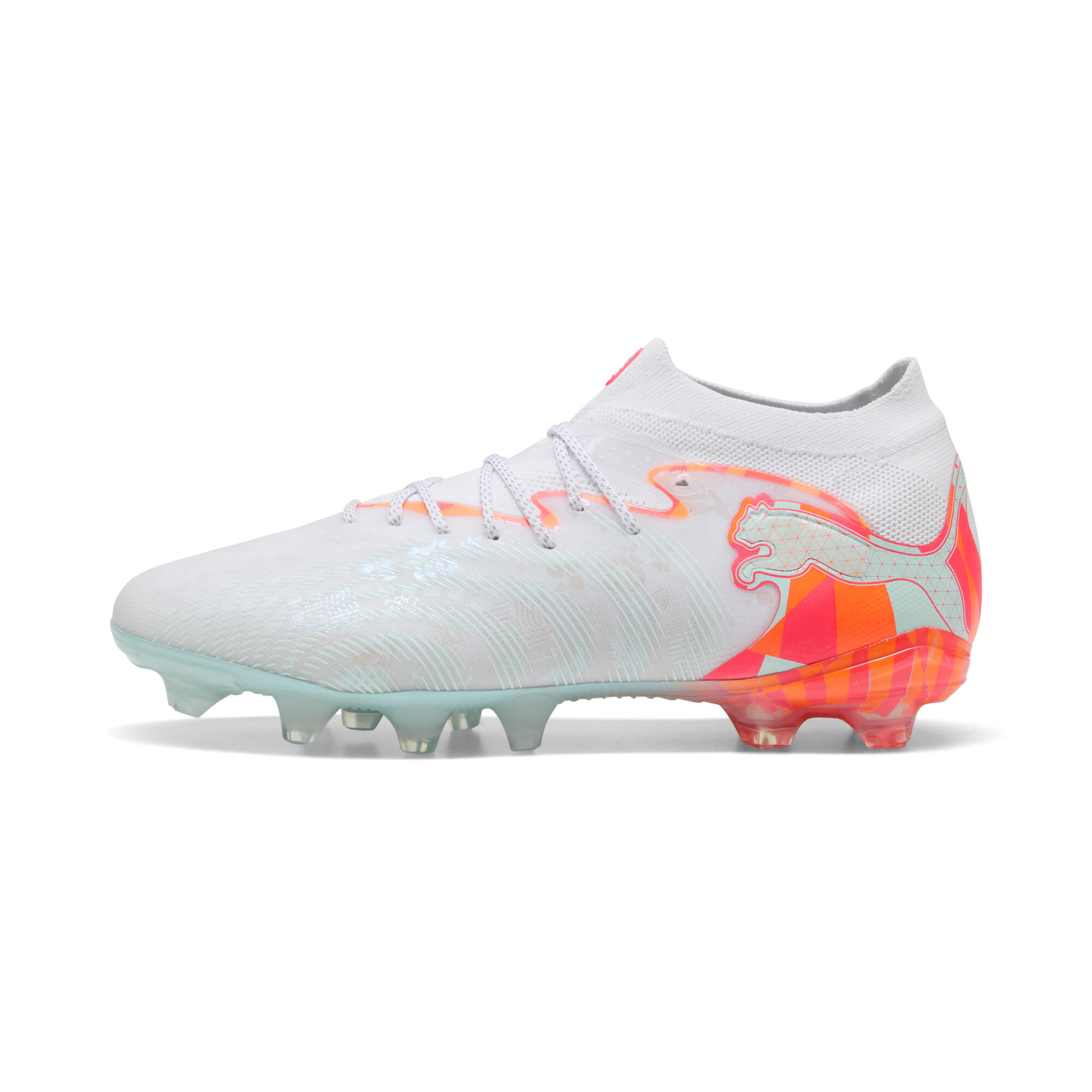 PUMA Chaussures de football FUTURE 9 PRO BRILLIANCE FGAG Femme Chaussures Blanc 40 150 €