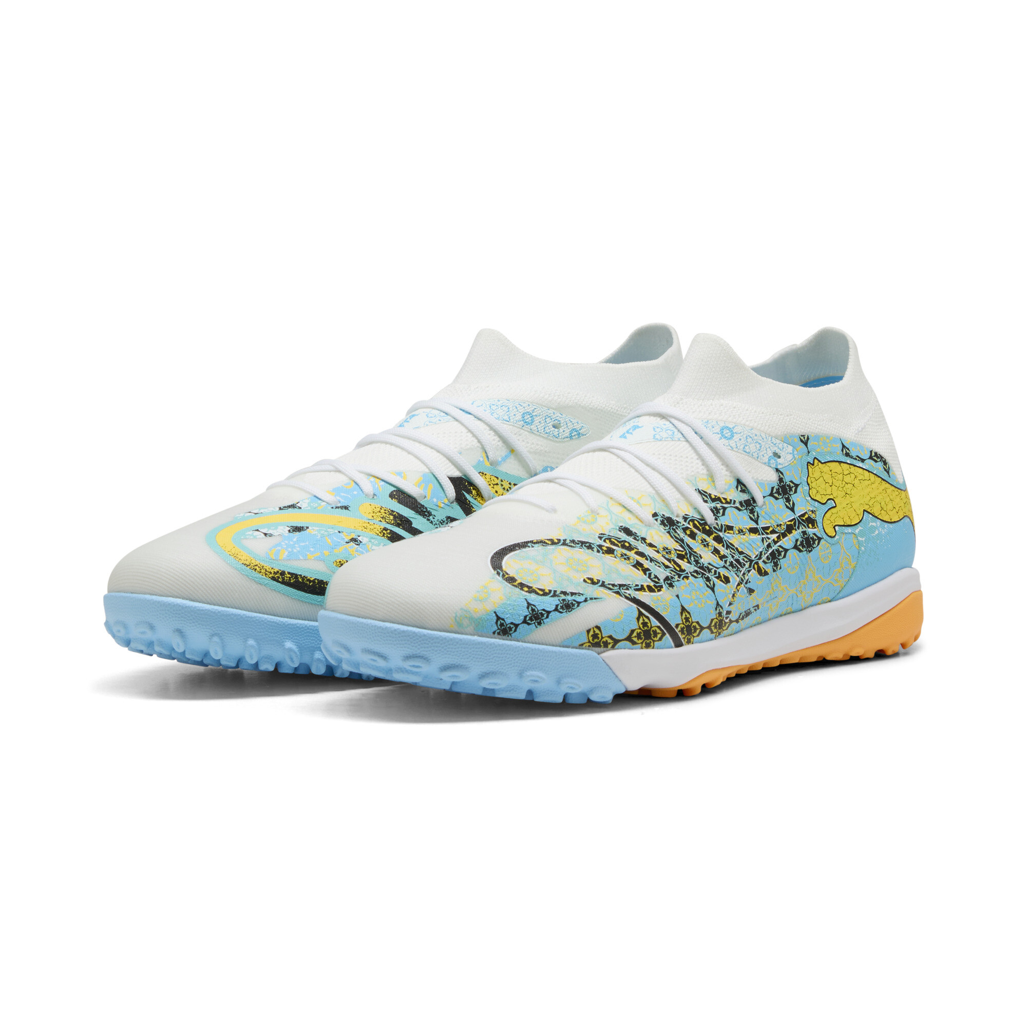 PUMA FUTURE 9 MATCH PLAYMAKER TT Fußballschuhe Unisex, Accessoires, Weiß, 44.5