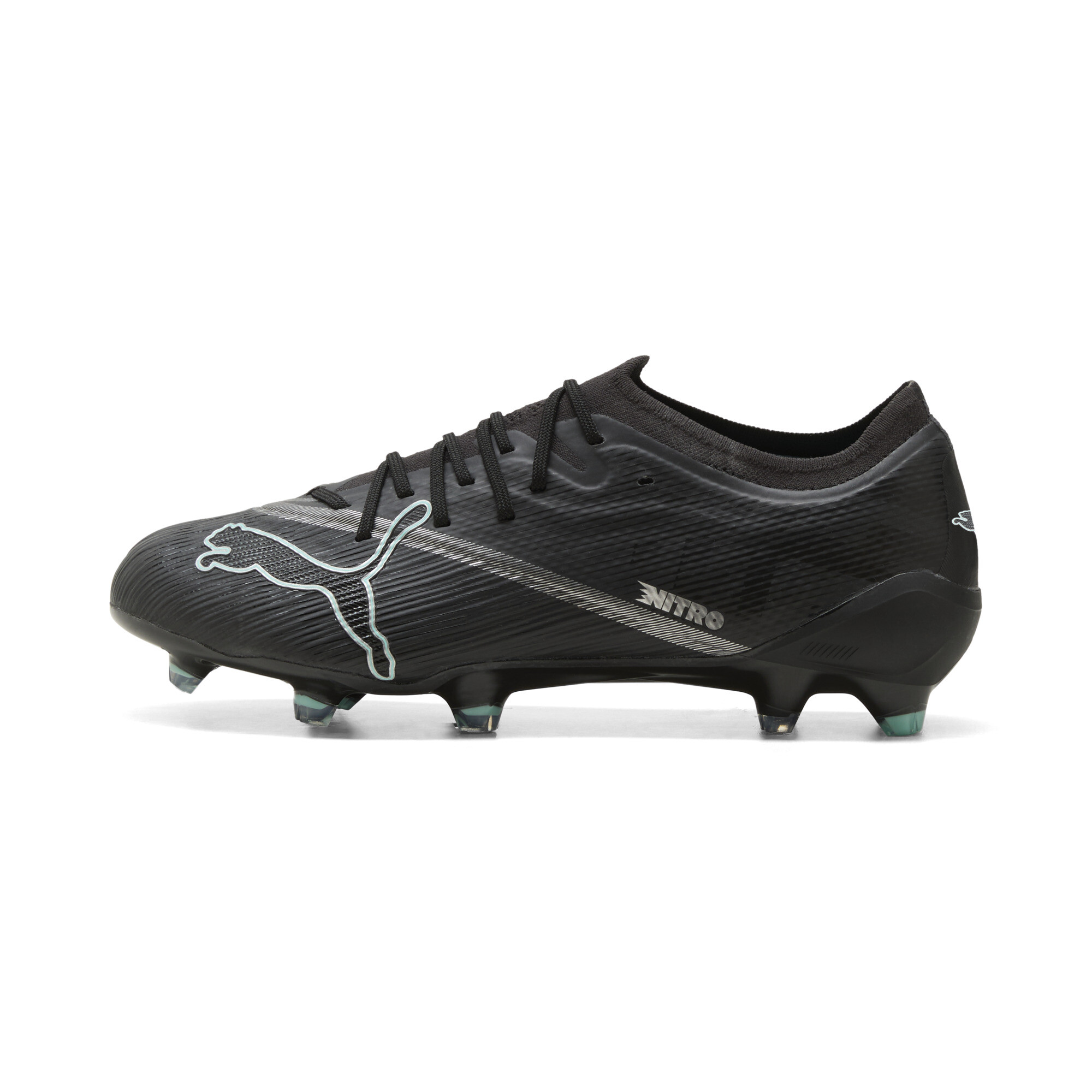 PUMA ULTRA NITRO™ 7 PRO Firm Ground Soccer Cleats in Black, Size 7.5