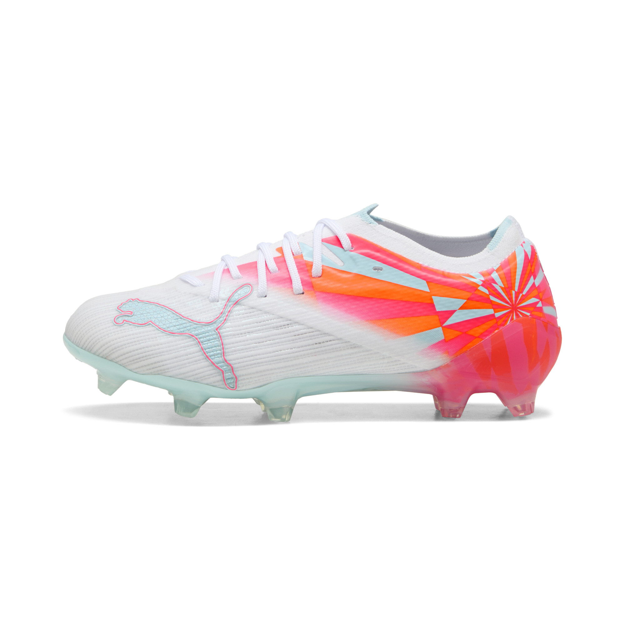 PUMA ULTRA NITRO™ 7 PRO BRILLIANCE Women's Firm Ground Soccer Cleats in White, Size 5.5