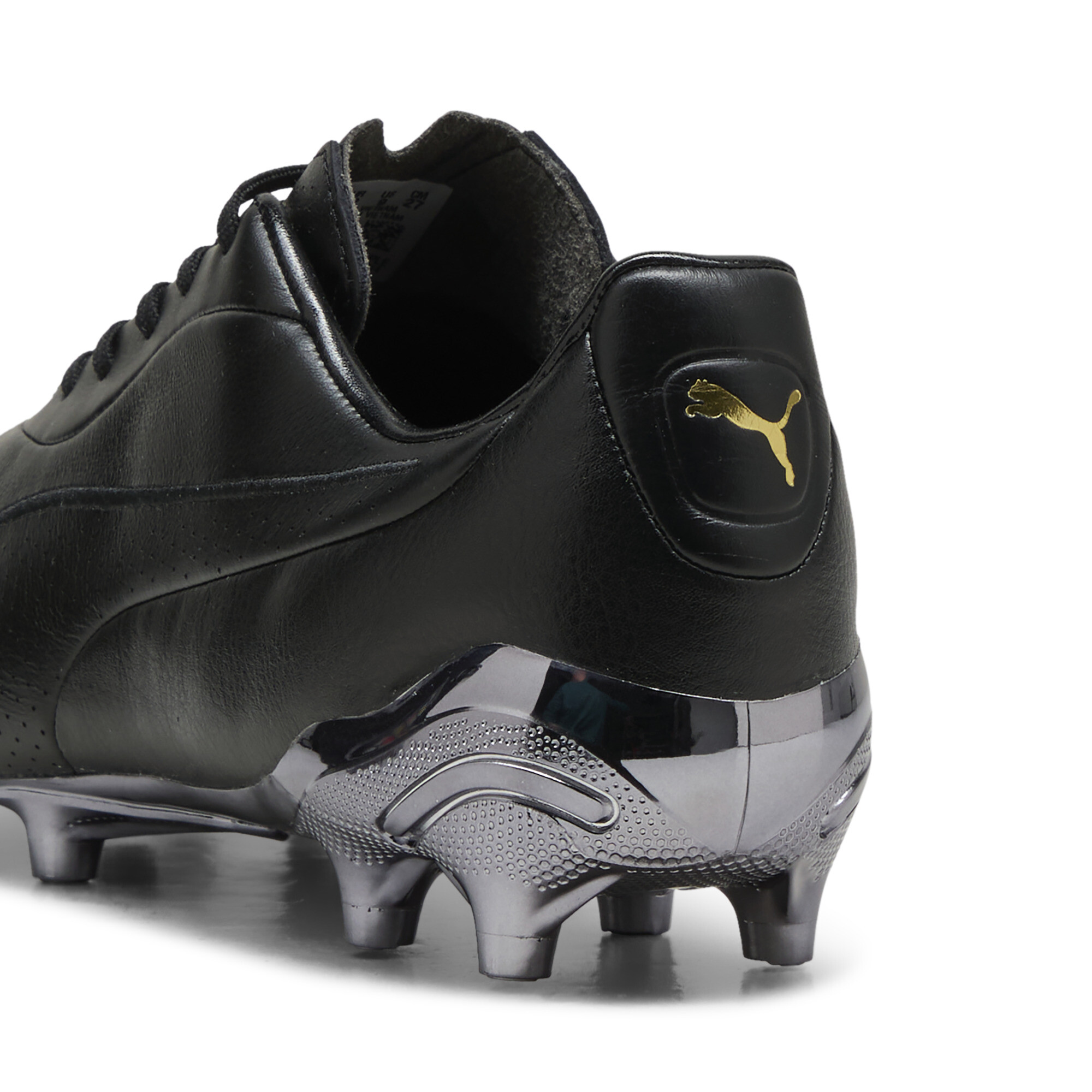 PUMA KING PLATINUM FG/AG PANTERA NEGRA uniseks voetbalschoenen, Zwart, Maat 39 thumbnail 5