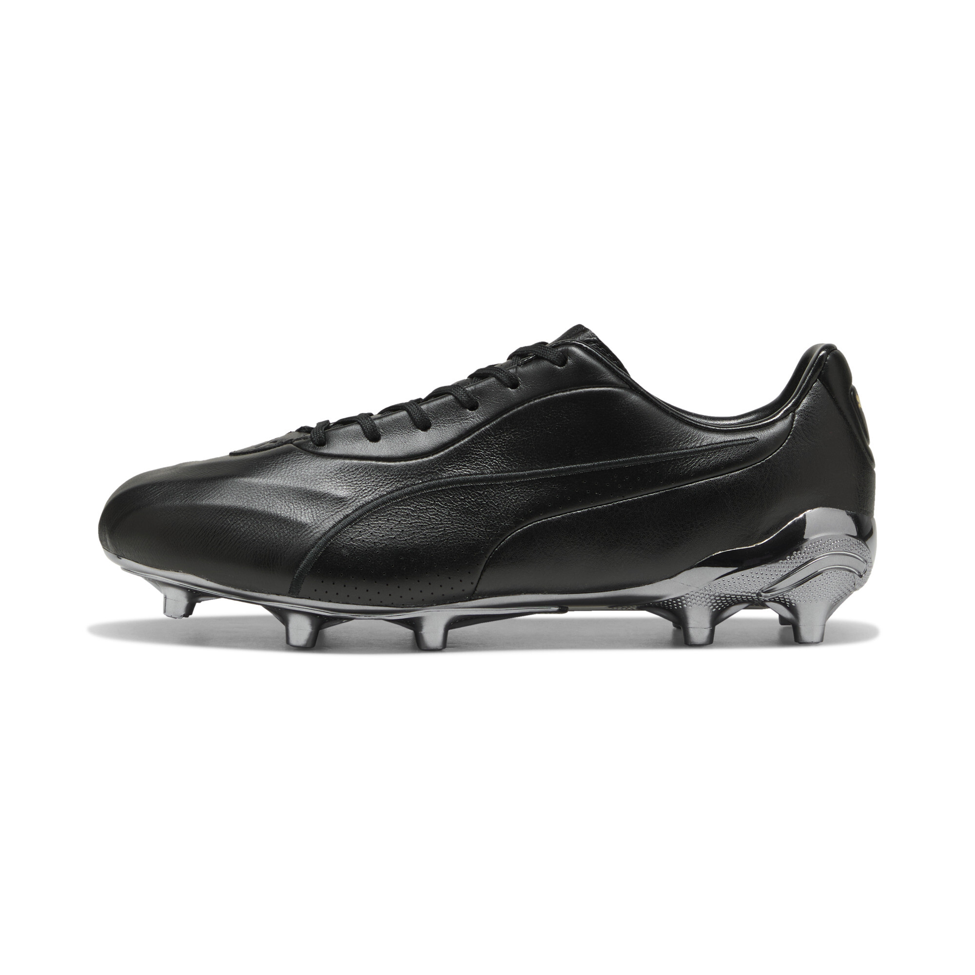 PUMA KING PLATINUM FG/AG PANTERA NEGRA uniseks voetbalschoenen, Zwart, Maat 39