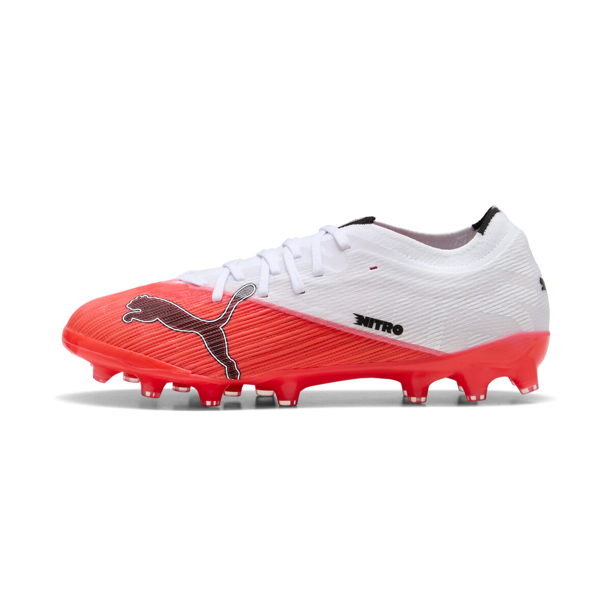 ULTRA NITRO™ 7 MATCH AG Football Boots Unisex in Ultra Red/Black White by PUMA, UK 6