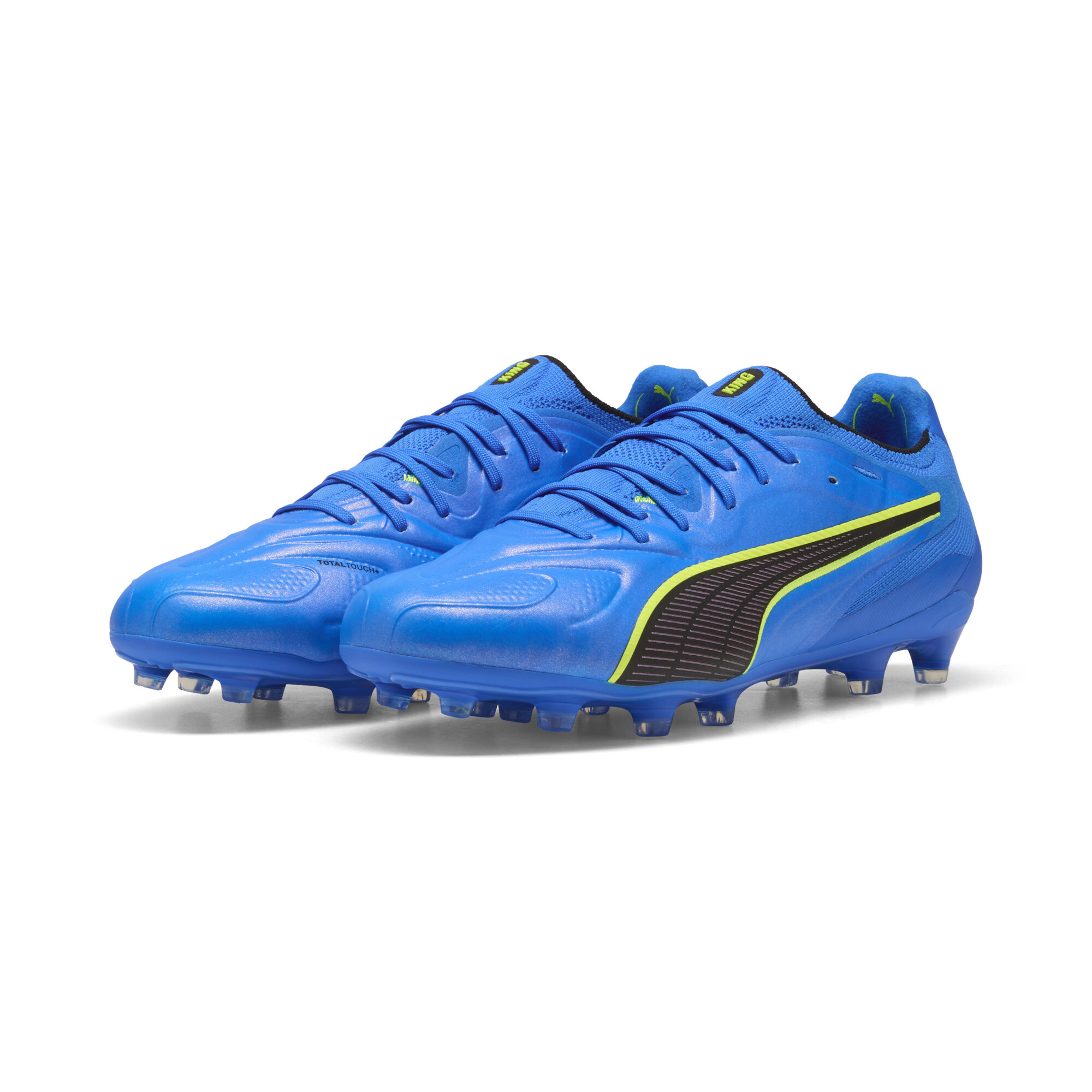 PUMA Buty piłkarskie unisex KING 20 ULTIMATE FG/AG, Akcesoria, Niebieski, 44.5