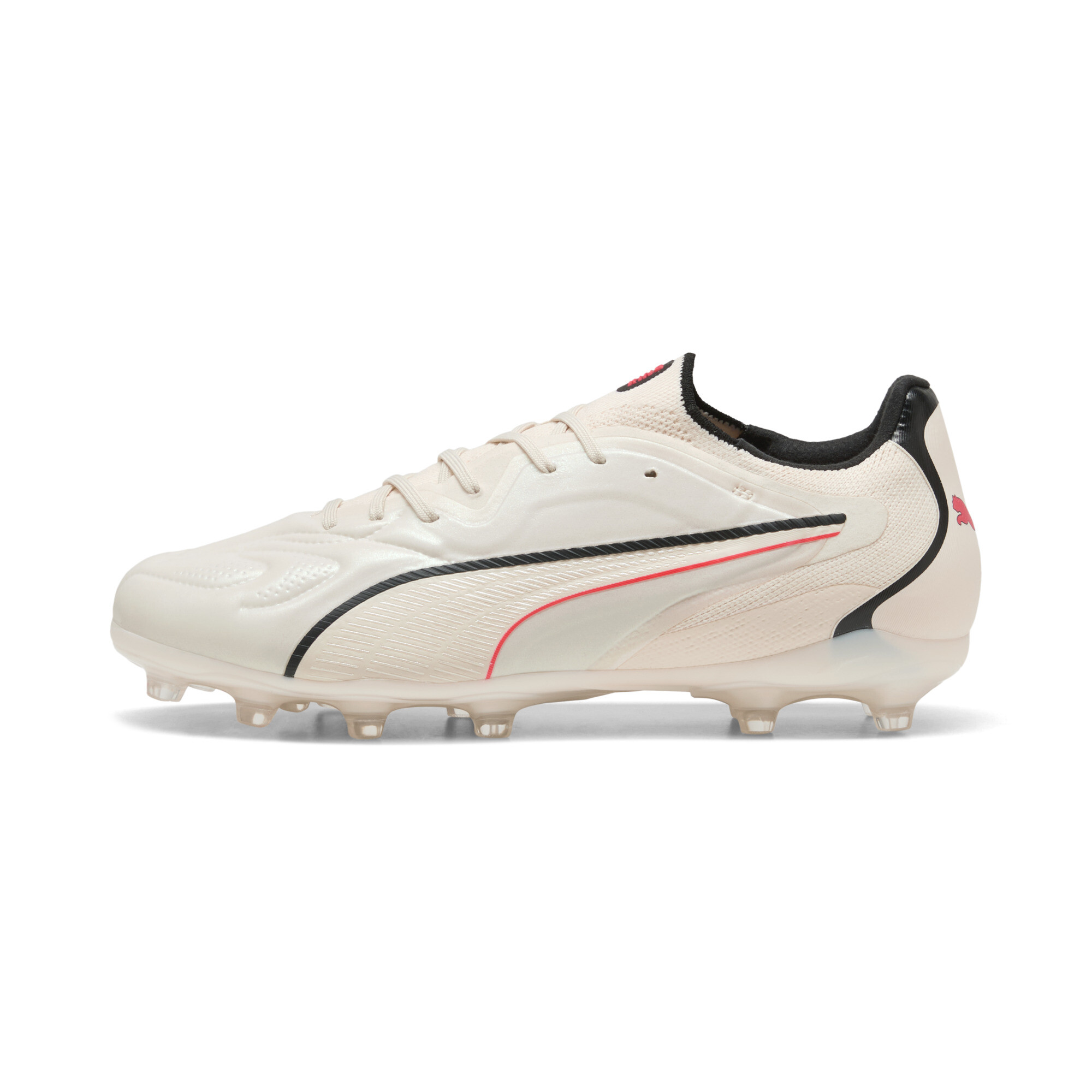 PUMA Buty piłkarskie unisex KING 20 PRO FG/AG, Buty, Beżowy, 44.5