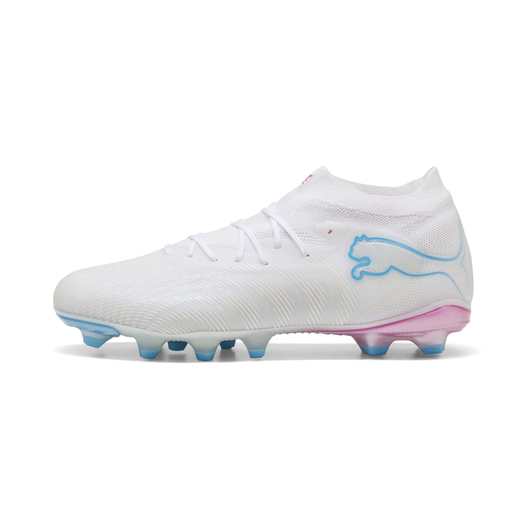 PUMA FUTURE 9 PRO WHITE Firm/Artificial Ground Soccer Cleats, Size 14