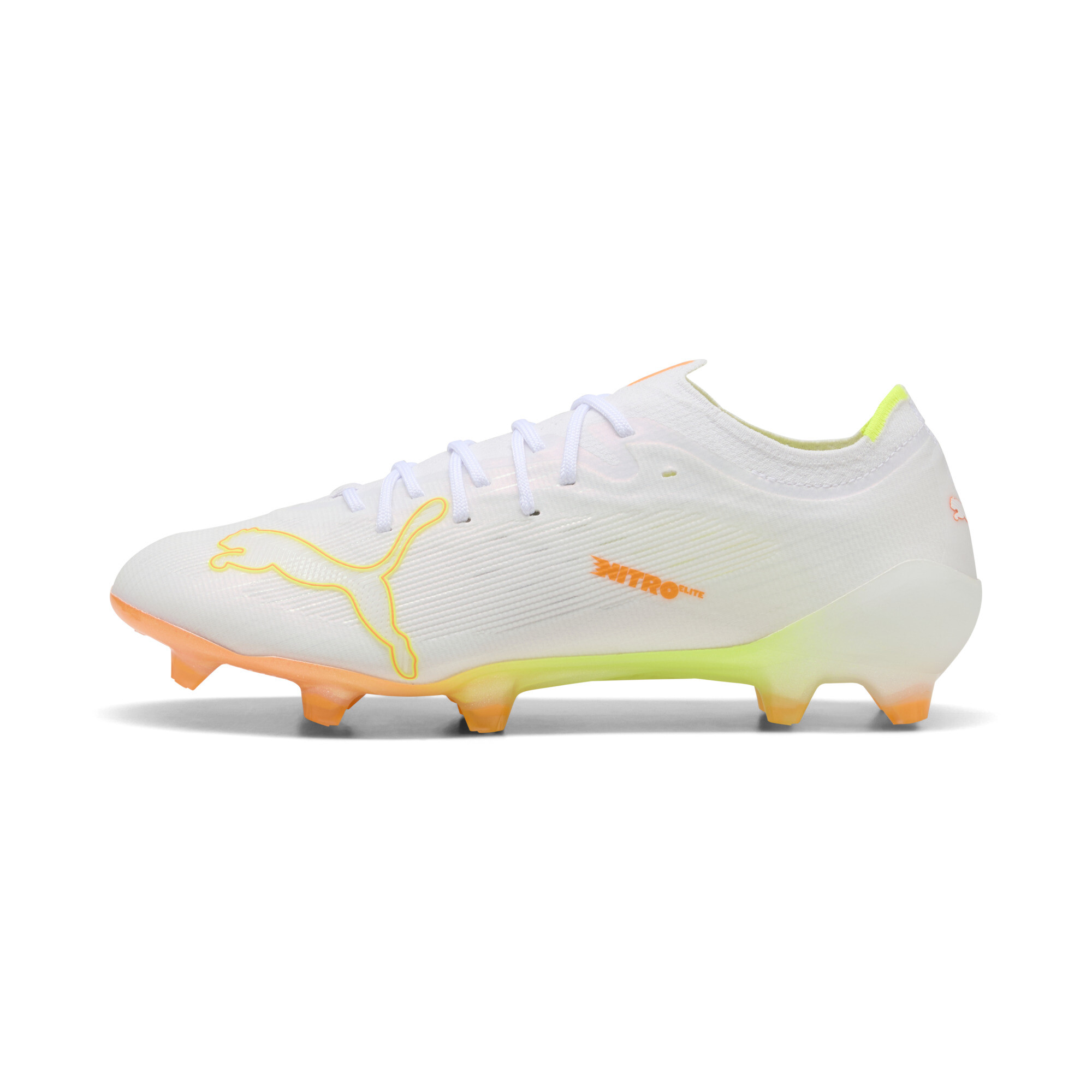 PUMA ULTRA NITRO™ 7 ULTIMATE WHITE Firm Ground Soccer Cleats, Size 6.5