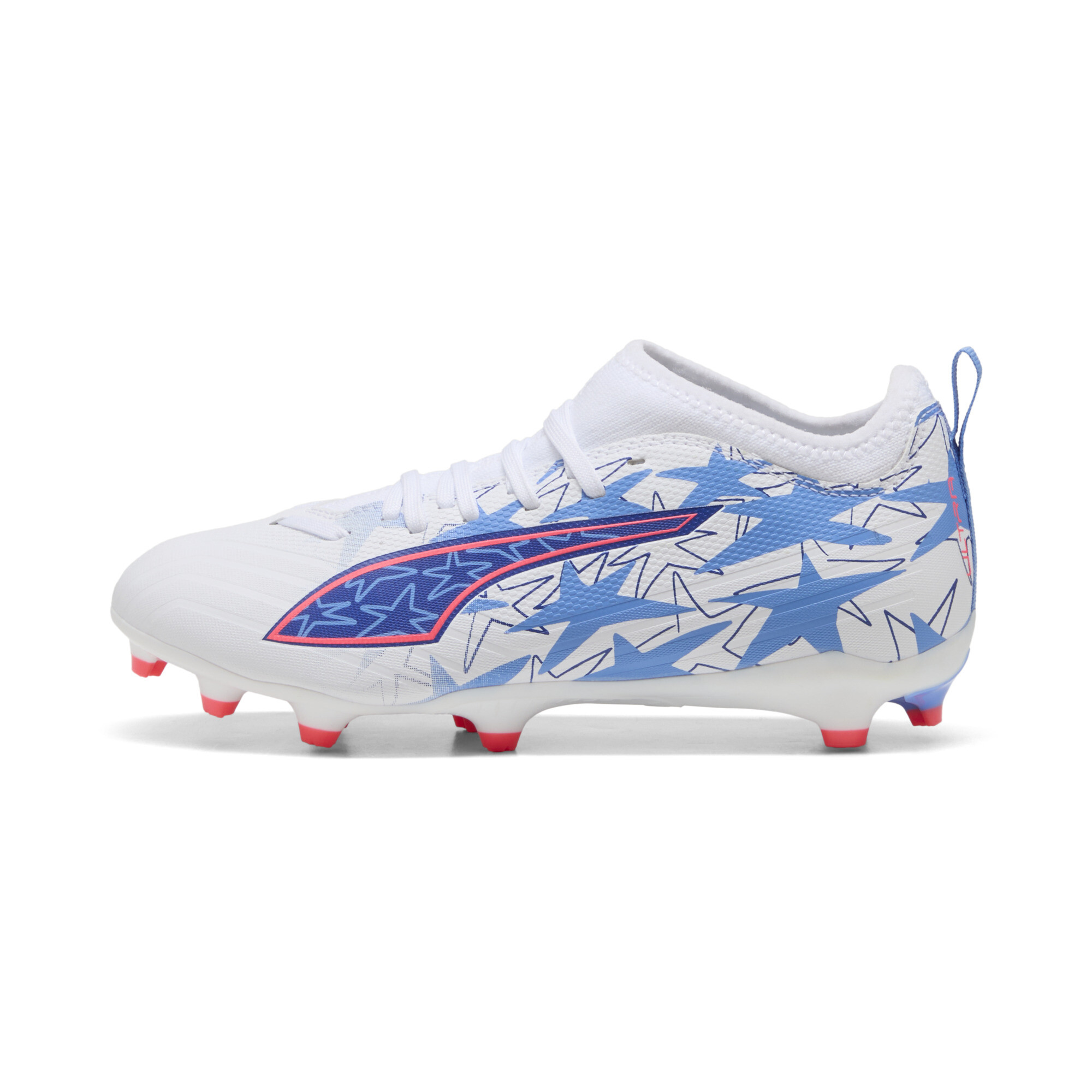PUMA ULTRA 6 MATCH KIDSUPER x CHRISTIAN PULISIC Big Kids' Firm/Artificial Ground Soccer Cleats in White, Size 4