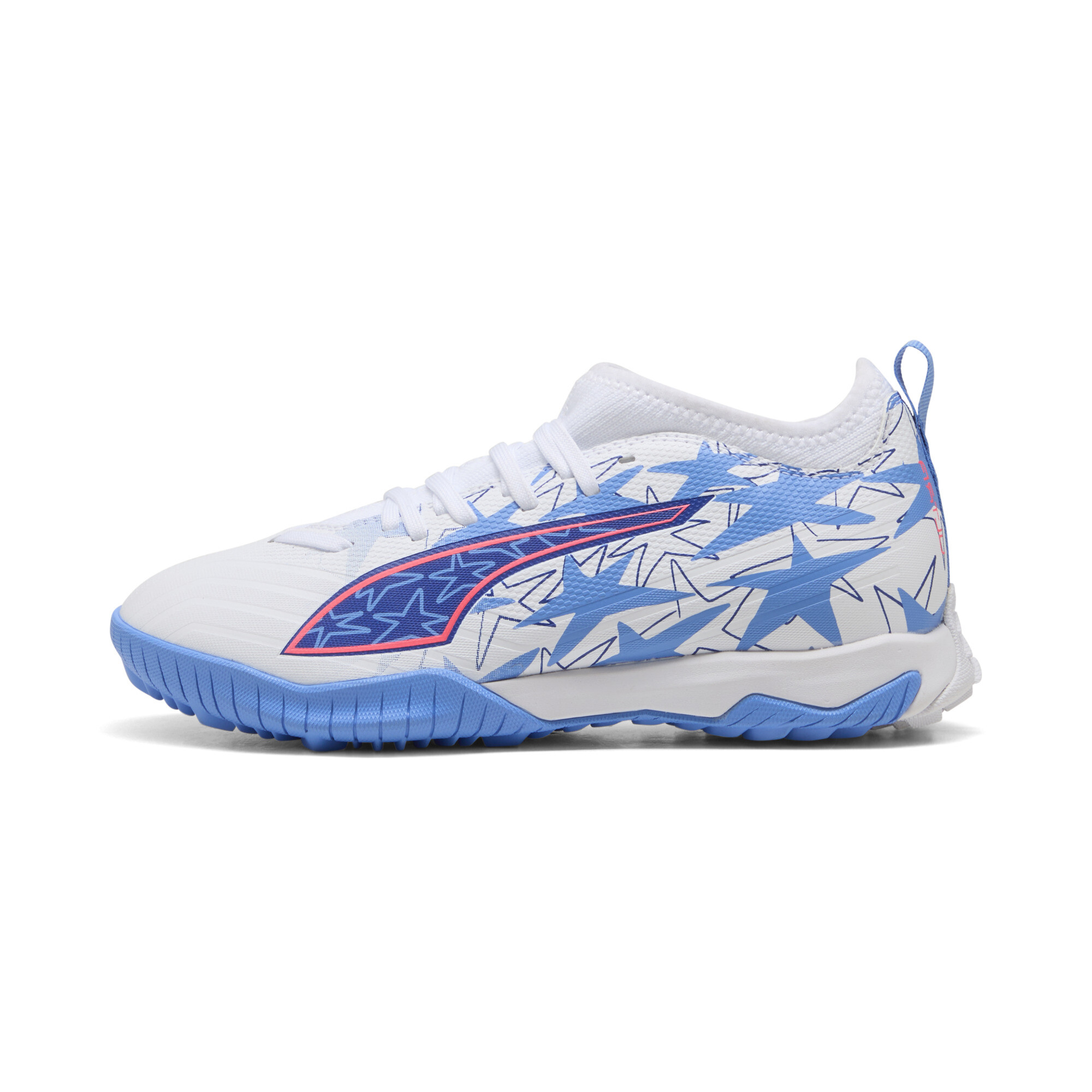 PUMA ULTRA 6 MATCH KIDSUPER x CHRISTIAN PULISIC Big Kids' Turf Soccer Cleats in White, Size 3