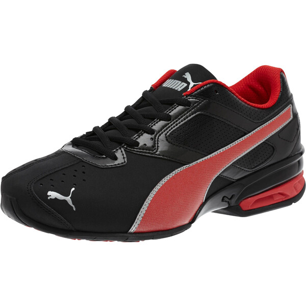 PUMA Tazon 6 FM Wide Men's Sneakers in Black/High Risk Red/Silver - 189874_08