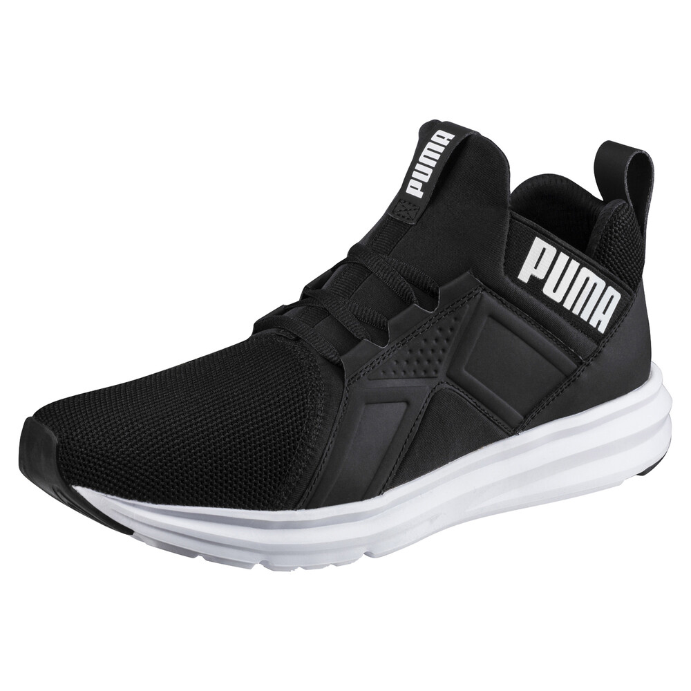 Enzo Mesh Men's Running Shoes | Black - PUMA