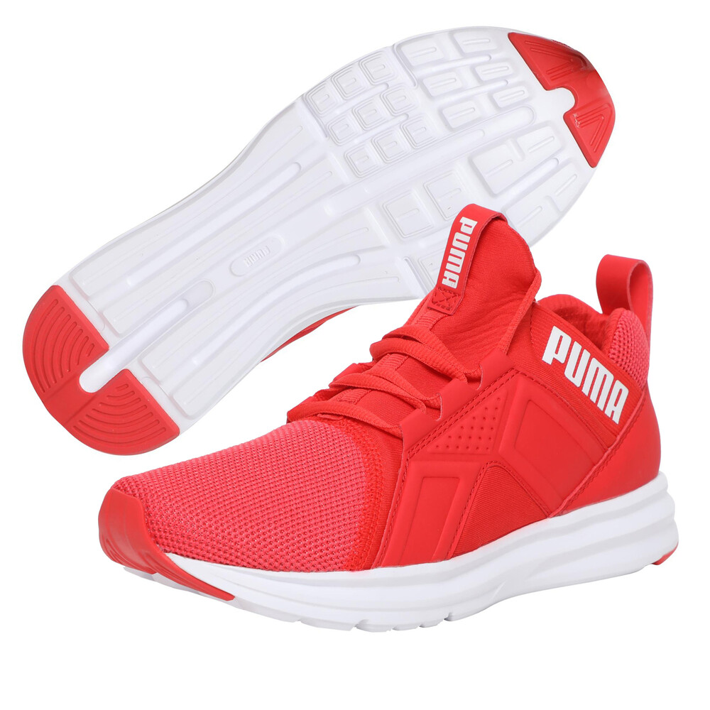 PUMA - female - Кроссовки Enzo Mesh Wn's – Poppy Red-Puma White –, Красный