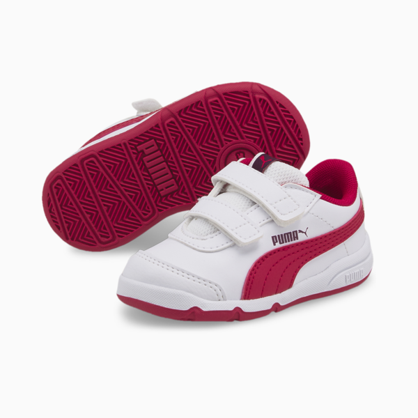 Stepfleex 2 SL V Kids' Trainers, Puma White-Love Potion, large-ZAF