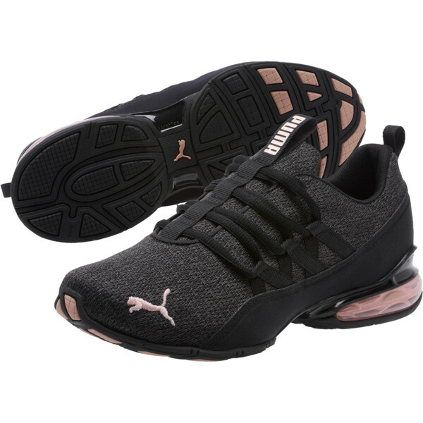women's puma riaze prowl black rose gold