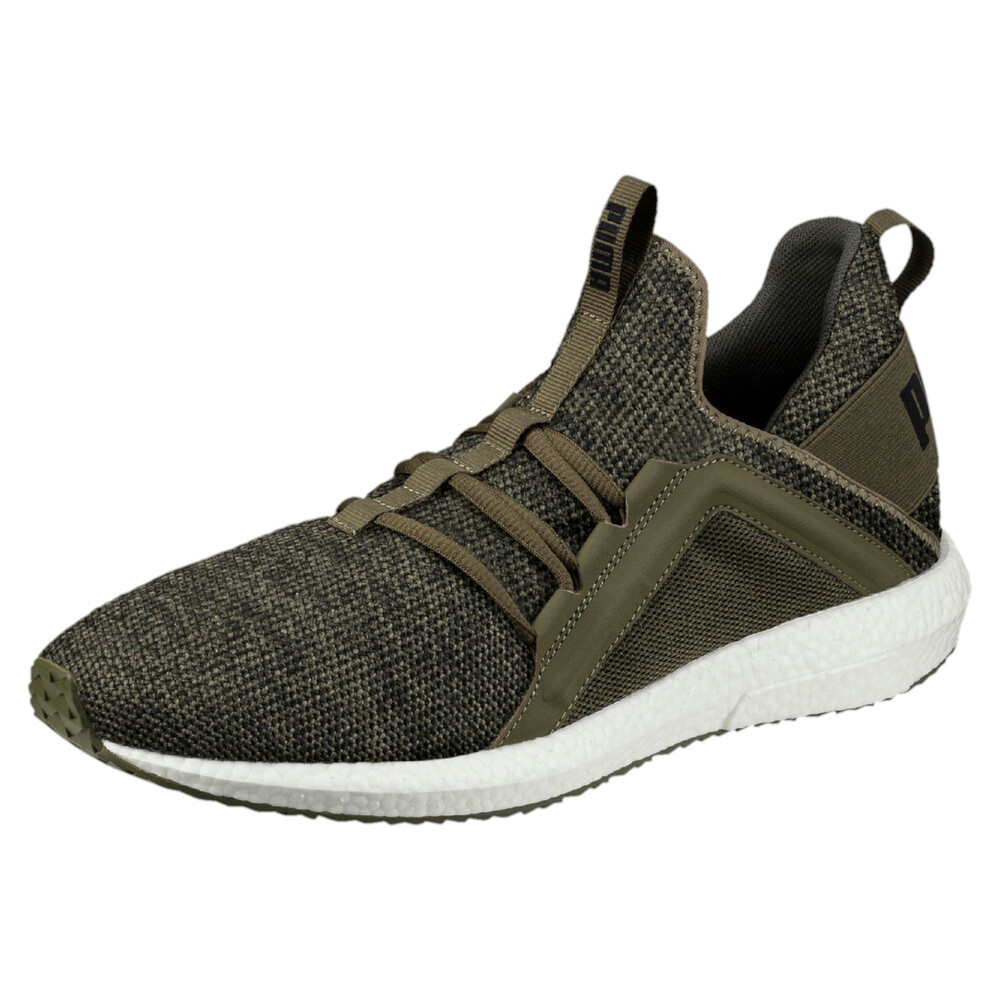 Men's Mega NRGY Knit Running Shoes | Green - PUMA