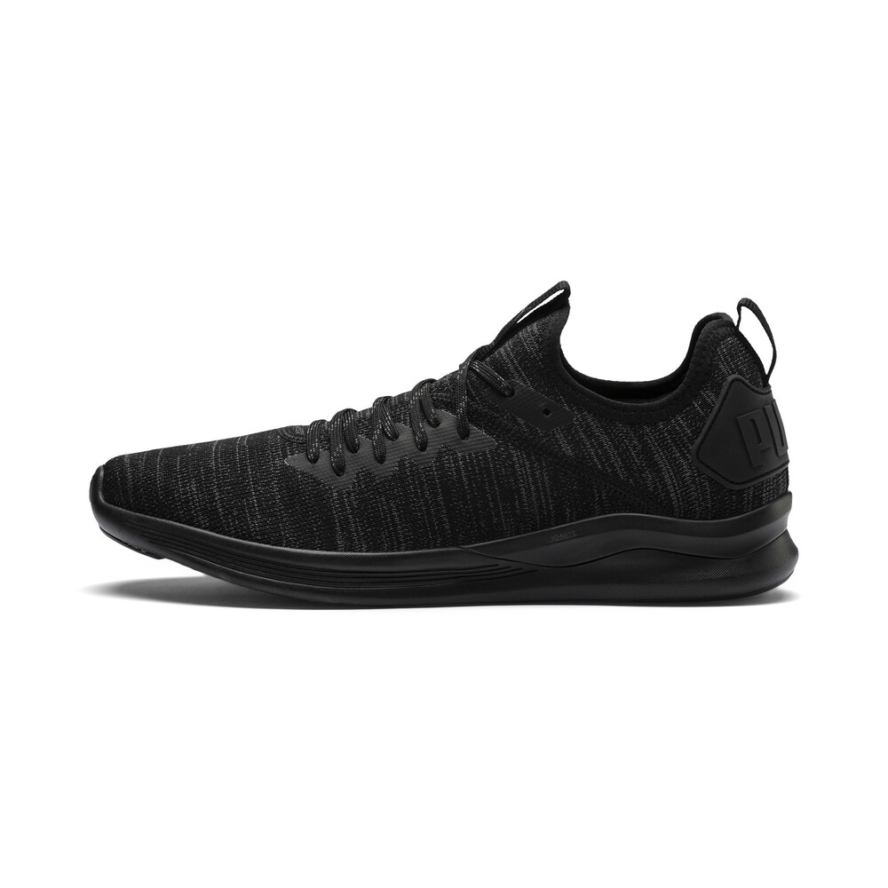 puma ignite flash evoknit schwarz